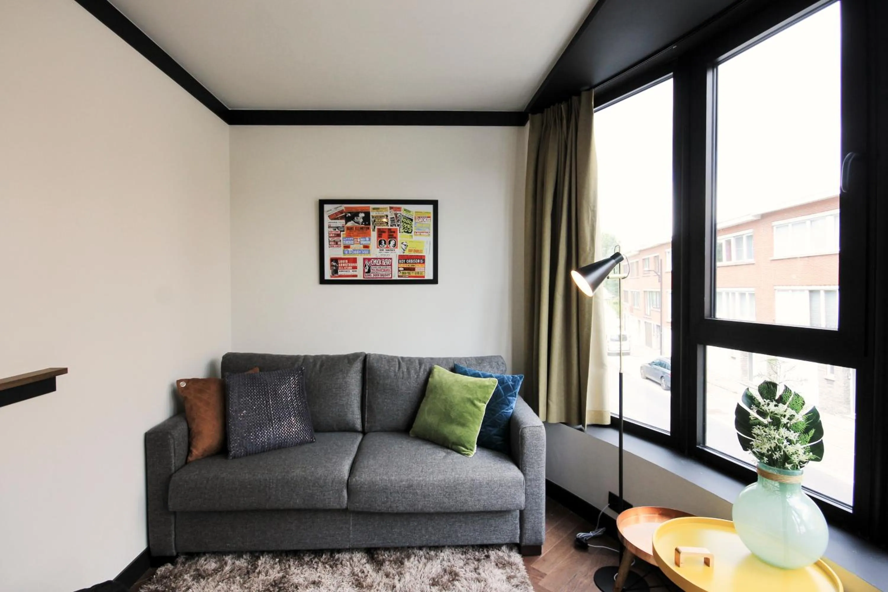 Seating area in Getaway Brussels Airport