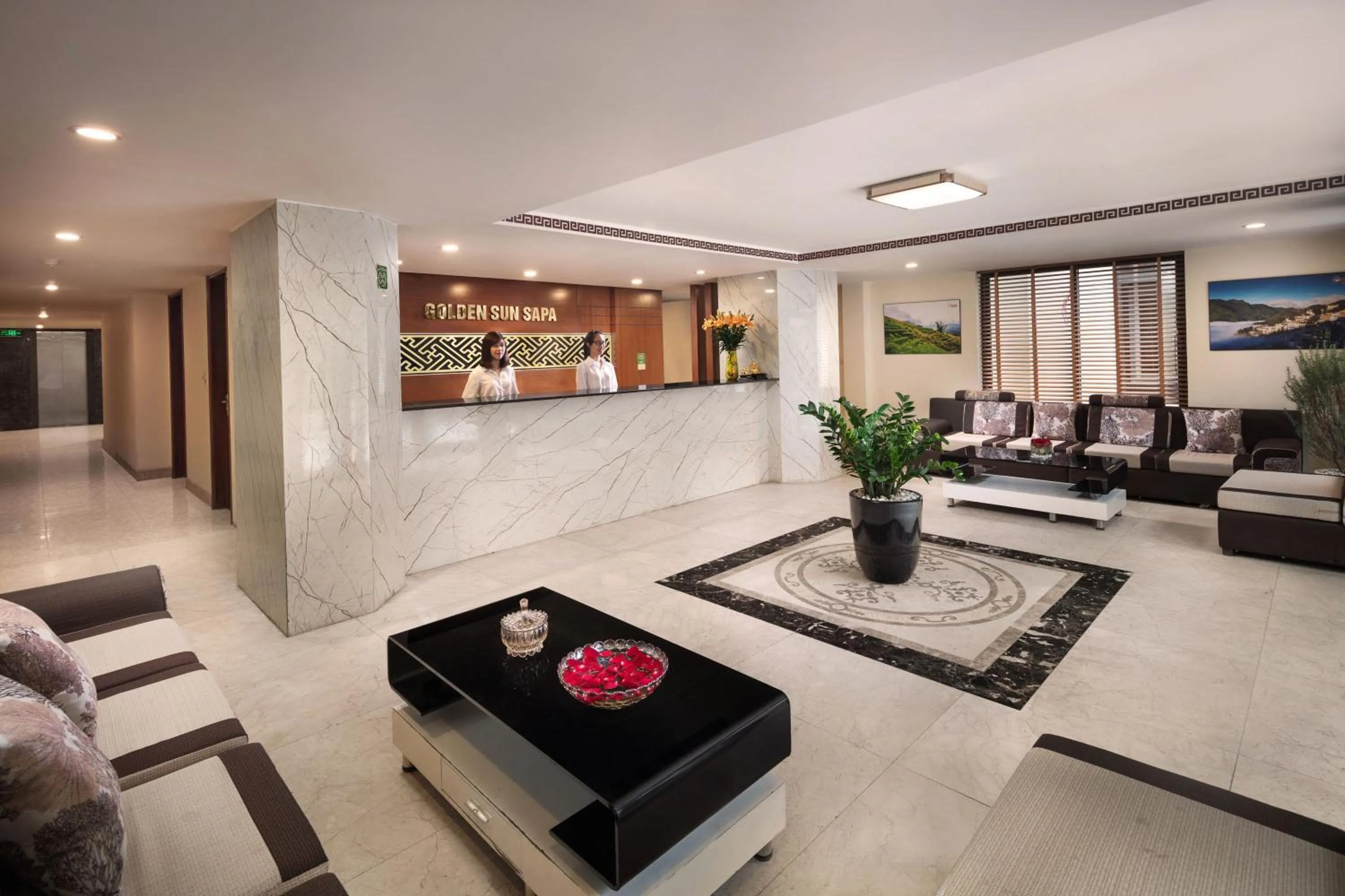 Lobby or reception in Golden Villa Sapa Hotel