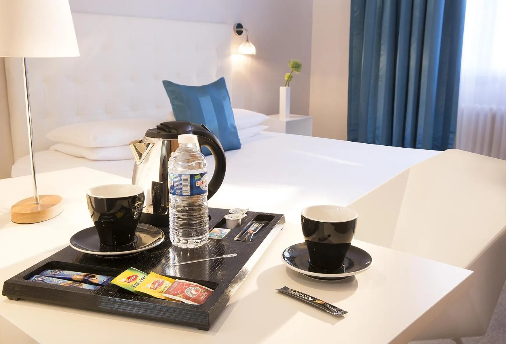 Bed in Hôtel Escale Oceania Lorient