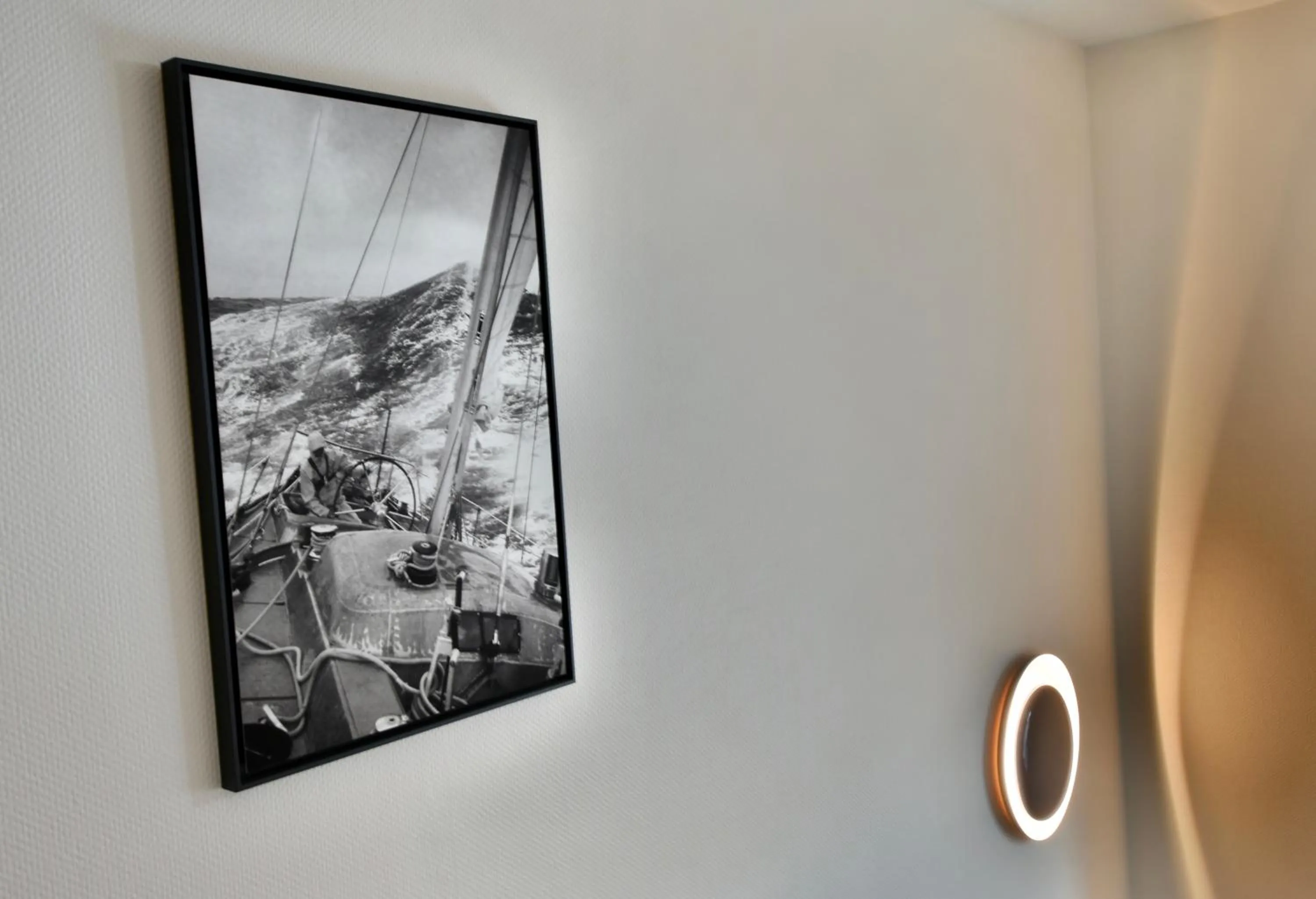 Decorative detail in Hôtel Escale Oceania Lorient