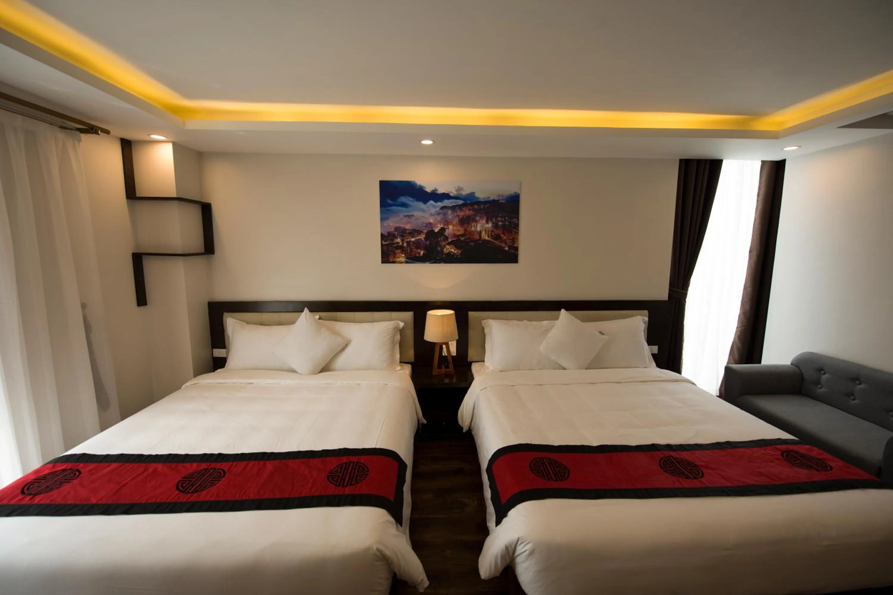Bedroom, Bed in Sapa Wings Hotel