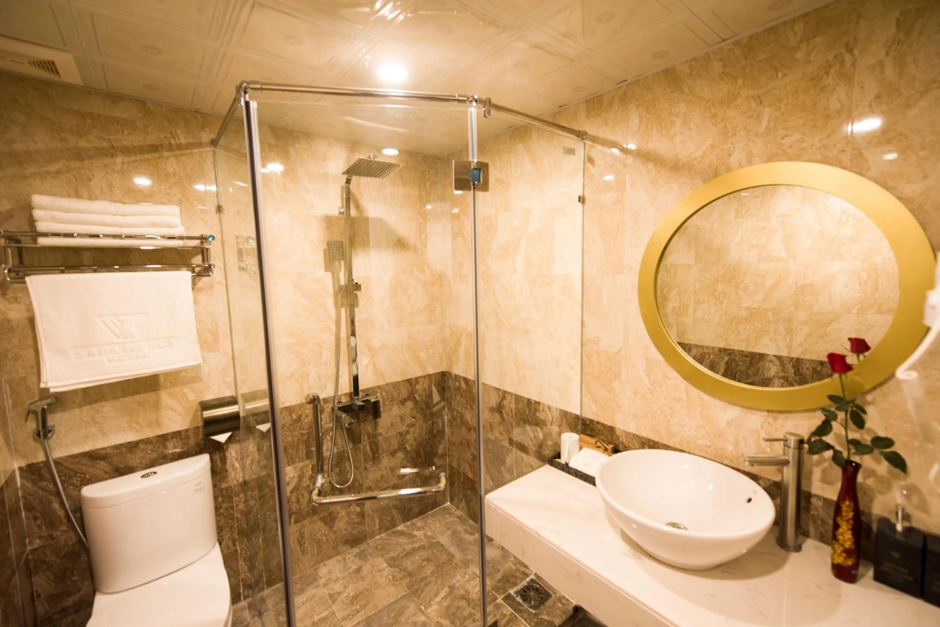 Bathroom in Sapa Wings Hotel