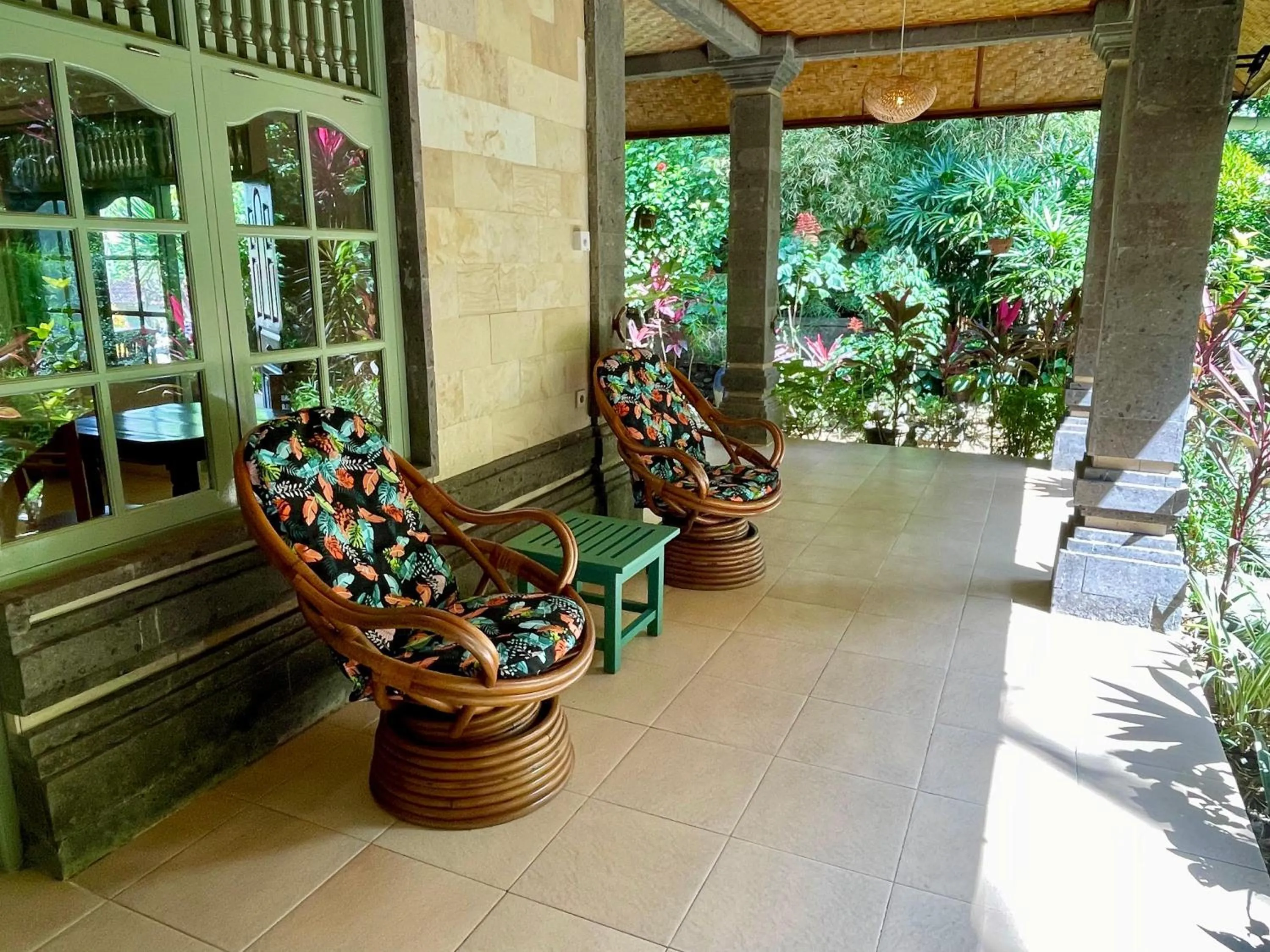Balcony/Terrace in Dasa Wana - DW Jungle Resort - Candidasa