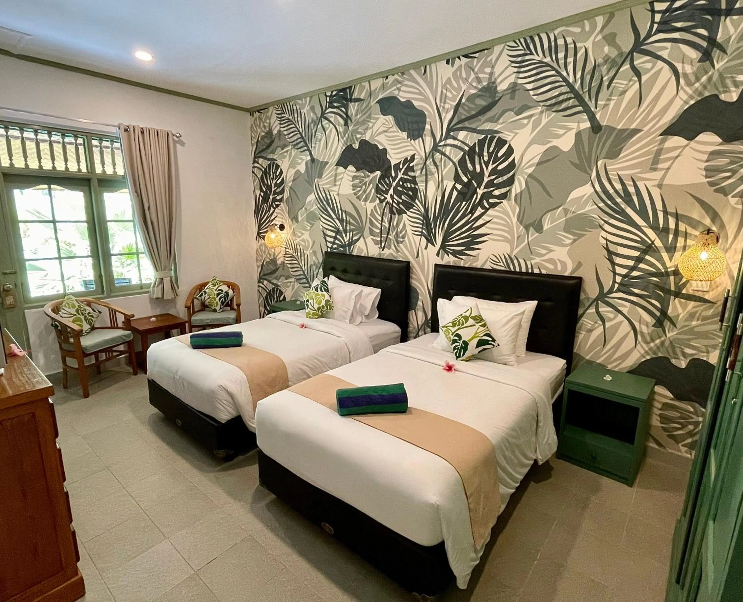 Bed in Dasa Wana - DW Jungle Resort - Candidasa