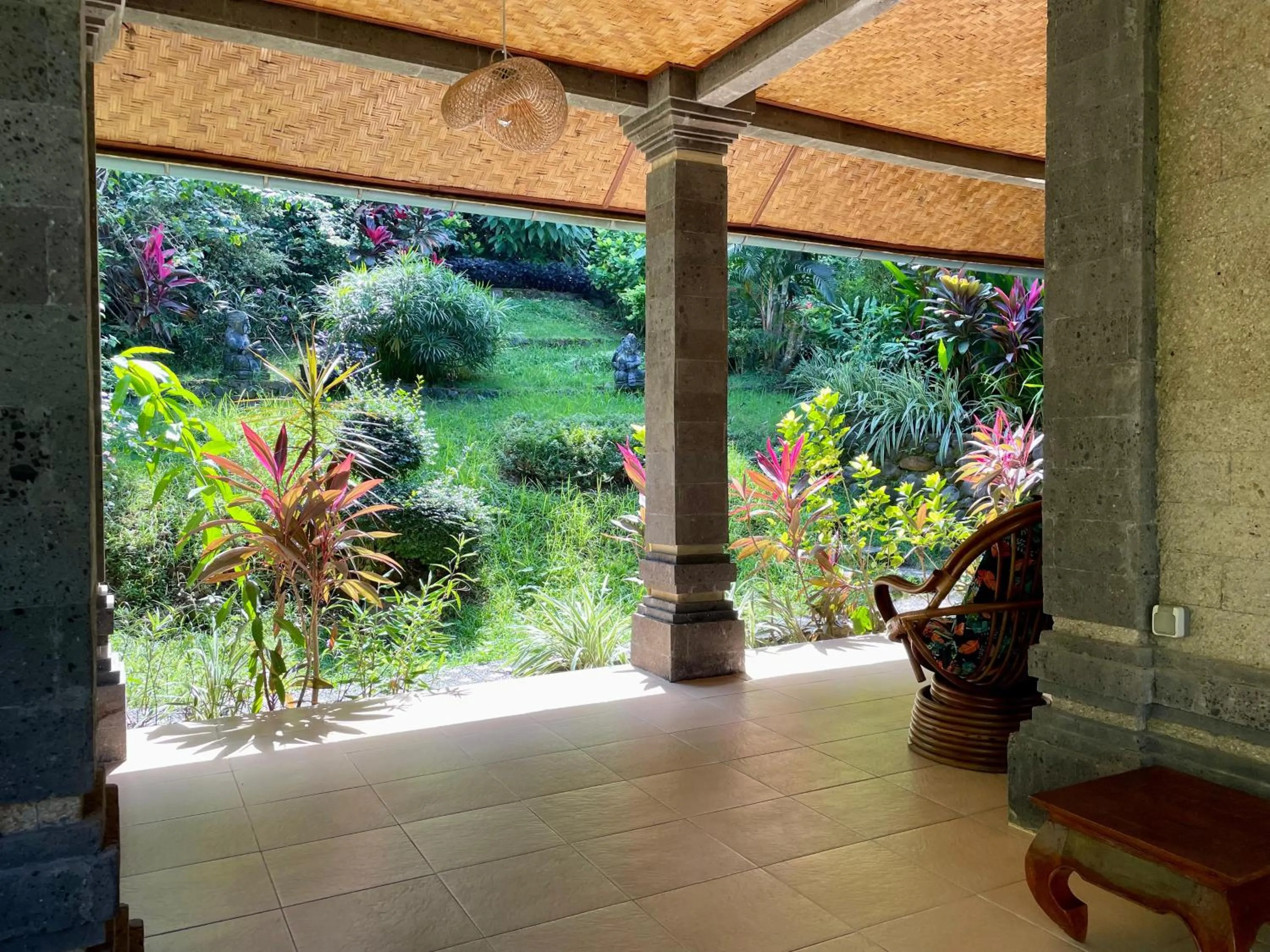 Balcony/Terrace in Dasa Wana - DW Jungle Resort - Candidasa