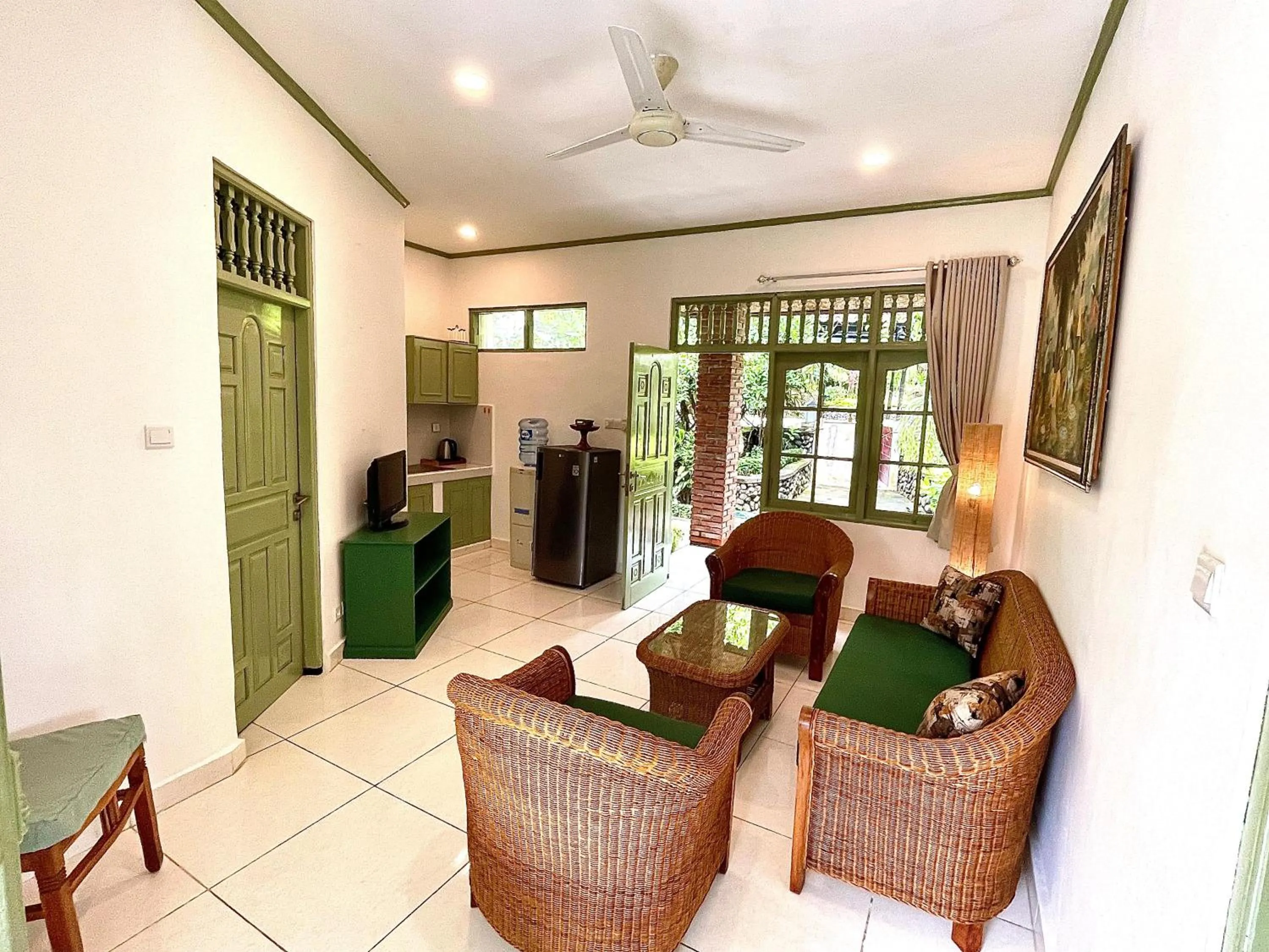 Living room in Dasa Wana - DW Jungle Resort - Candidasa