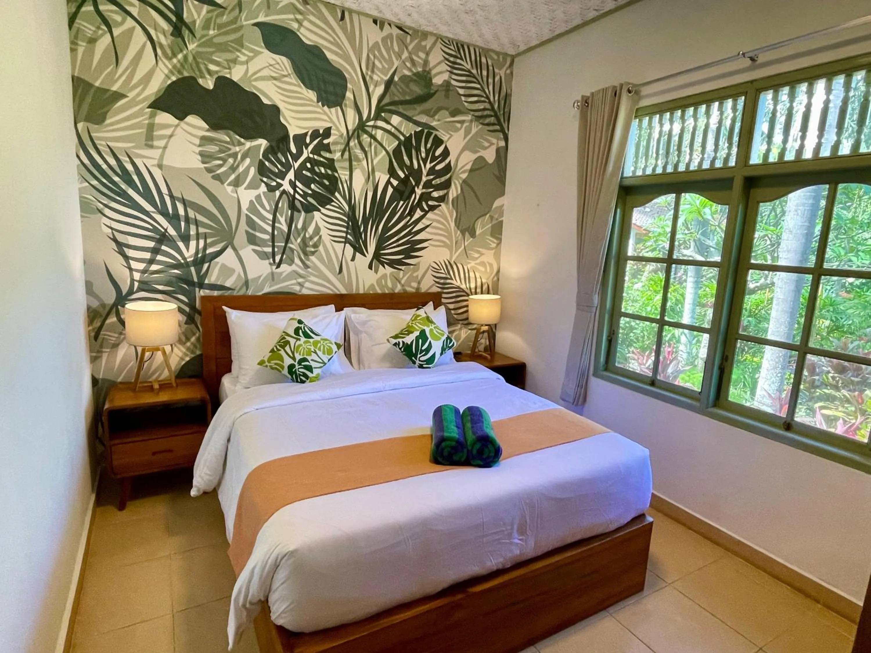 Bedroom, Bed in Dasa Wana - DW Jungle Resort - Candidasa
