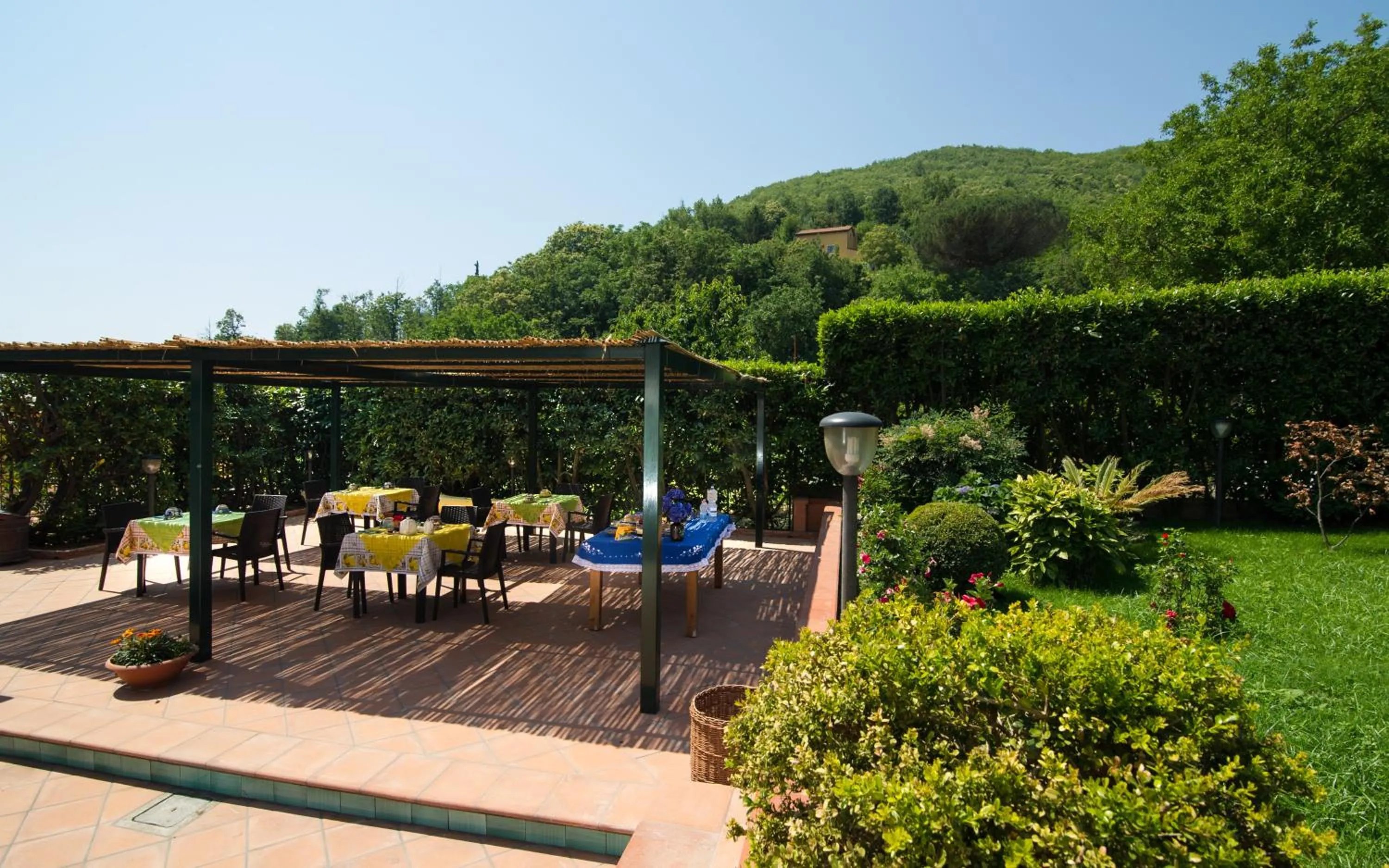 Patio in B&b Rosaria Amalfi Coast