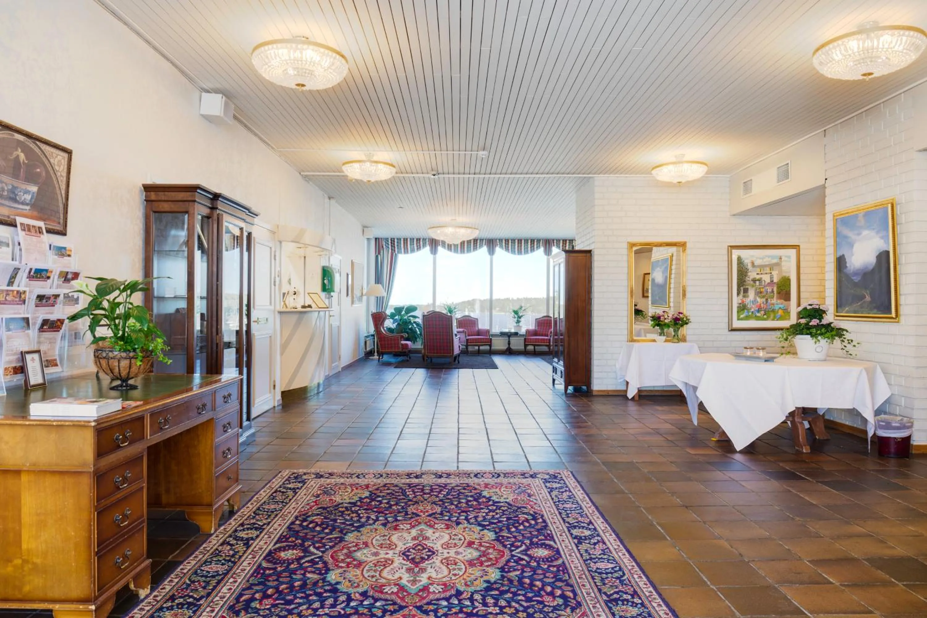 Lobby or reception in Sundbyholms Slott