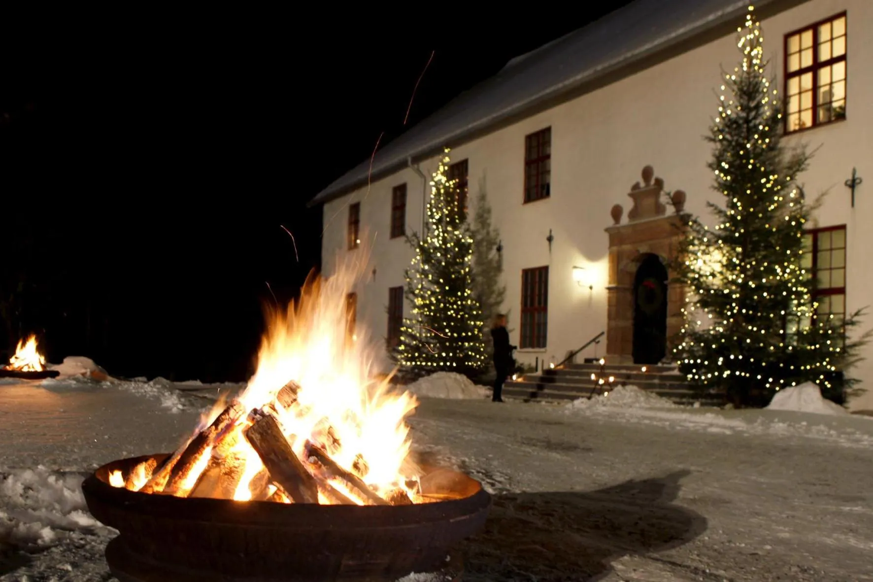 Facade/entrance in Sundbyholms Slott