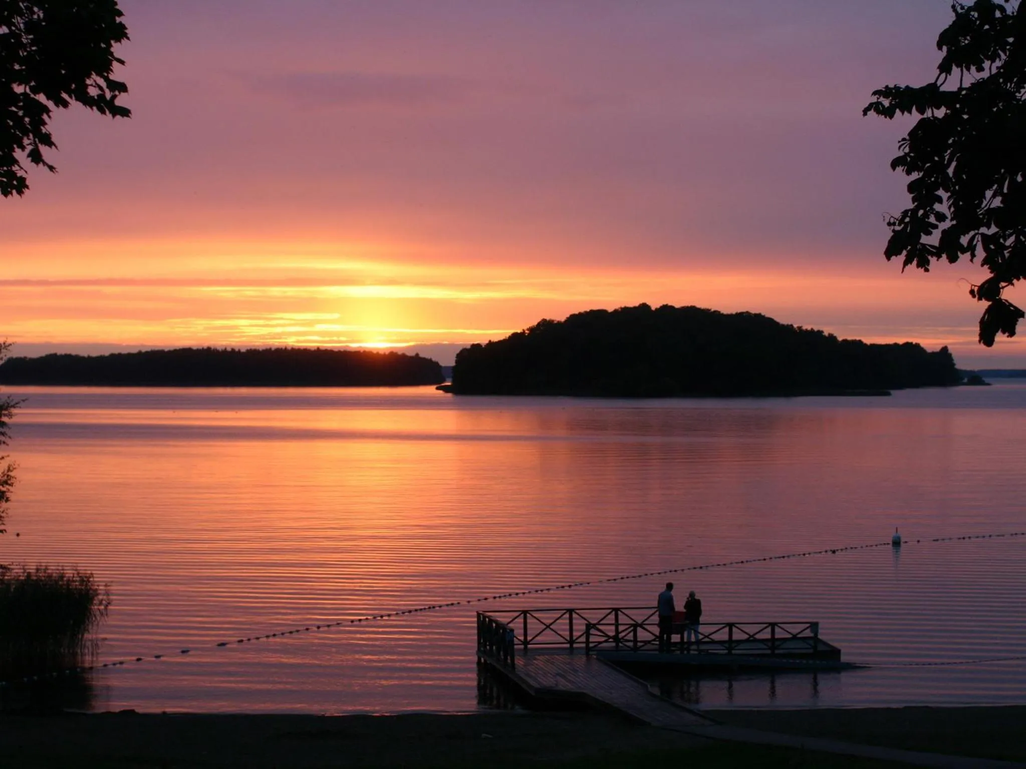 Natural landscape in Sundbyholms Slott