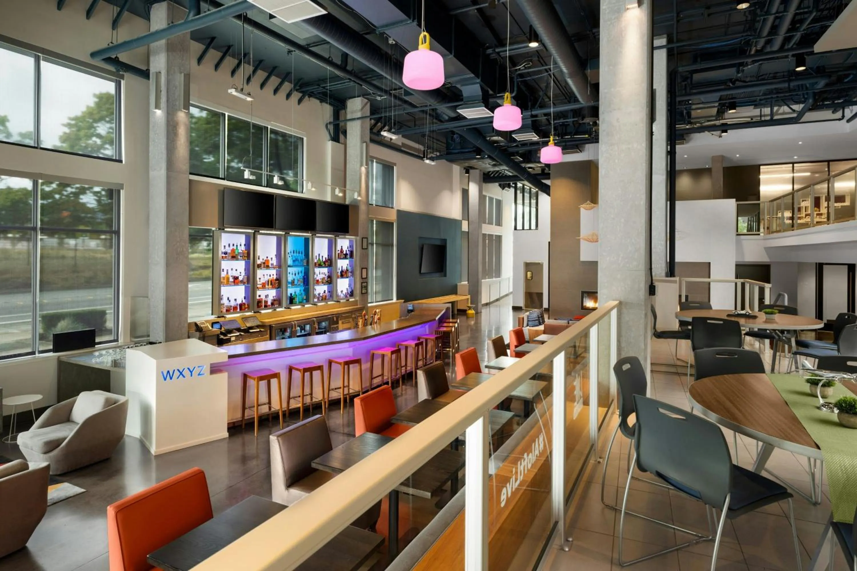 Lobby or reception in Aloft Seattle Redmond