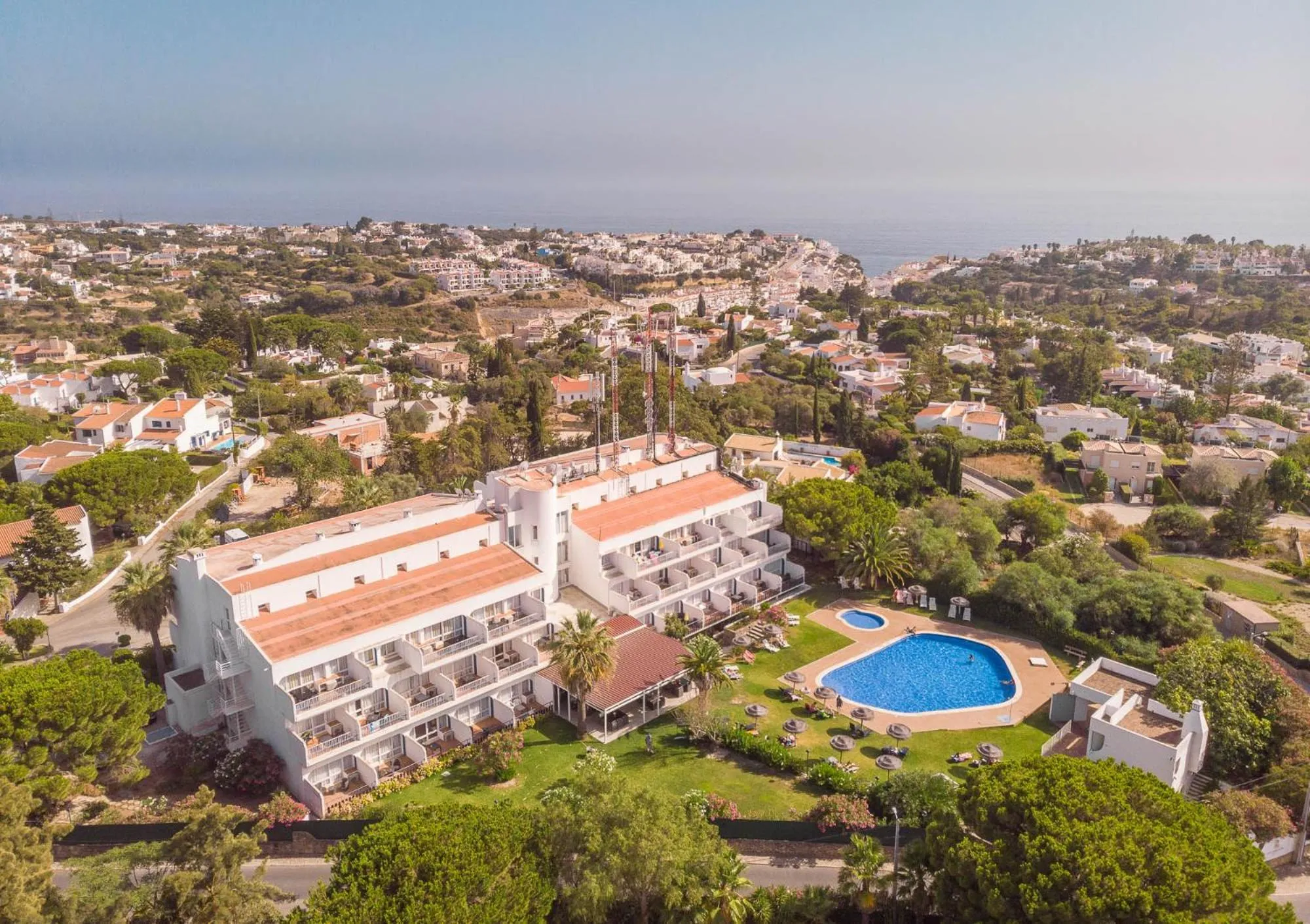Bird's eye view in Carvoeiro Garden Hotel