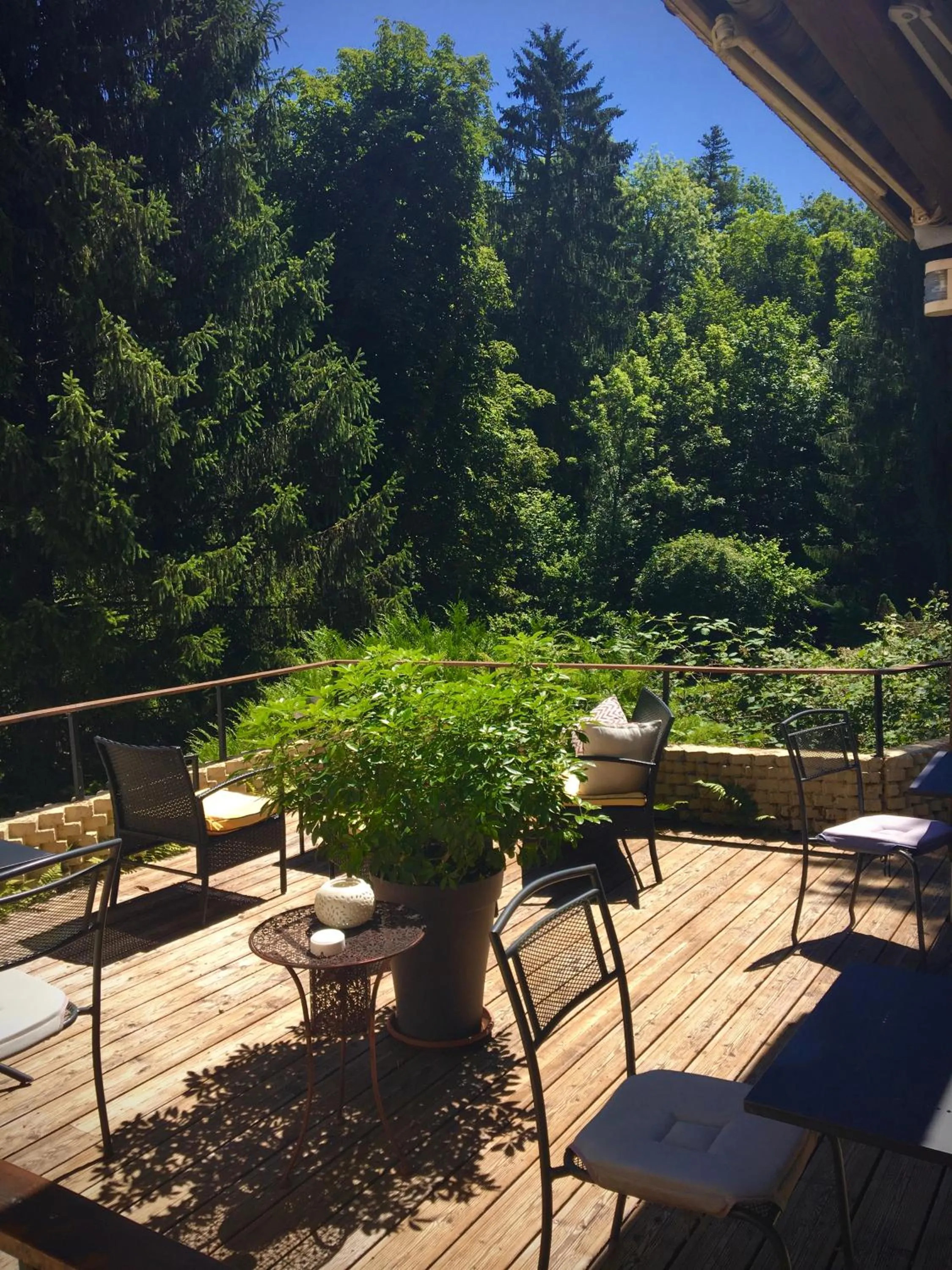 Patio in Domaine Du Moulin Vallée Heureuse