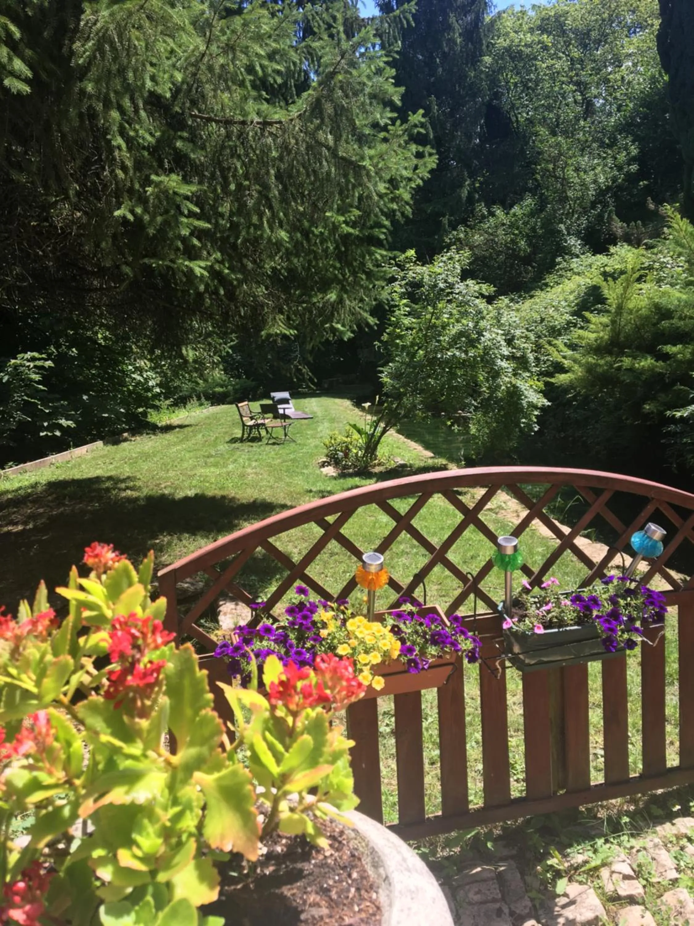 Garden in Domaine Du Moulin Vallée Heureuse