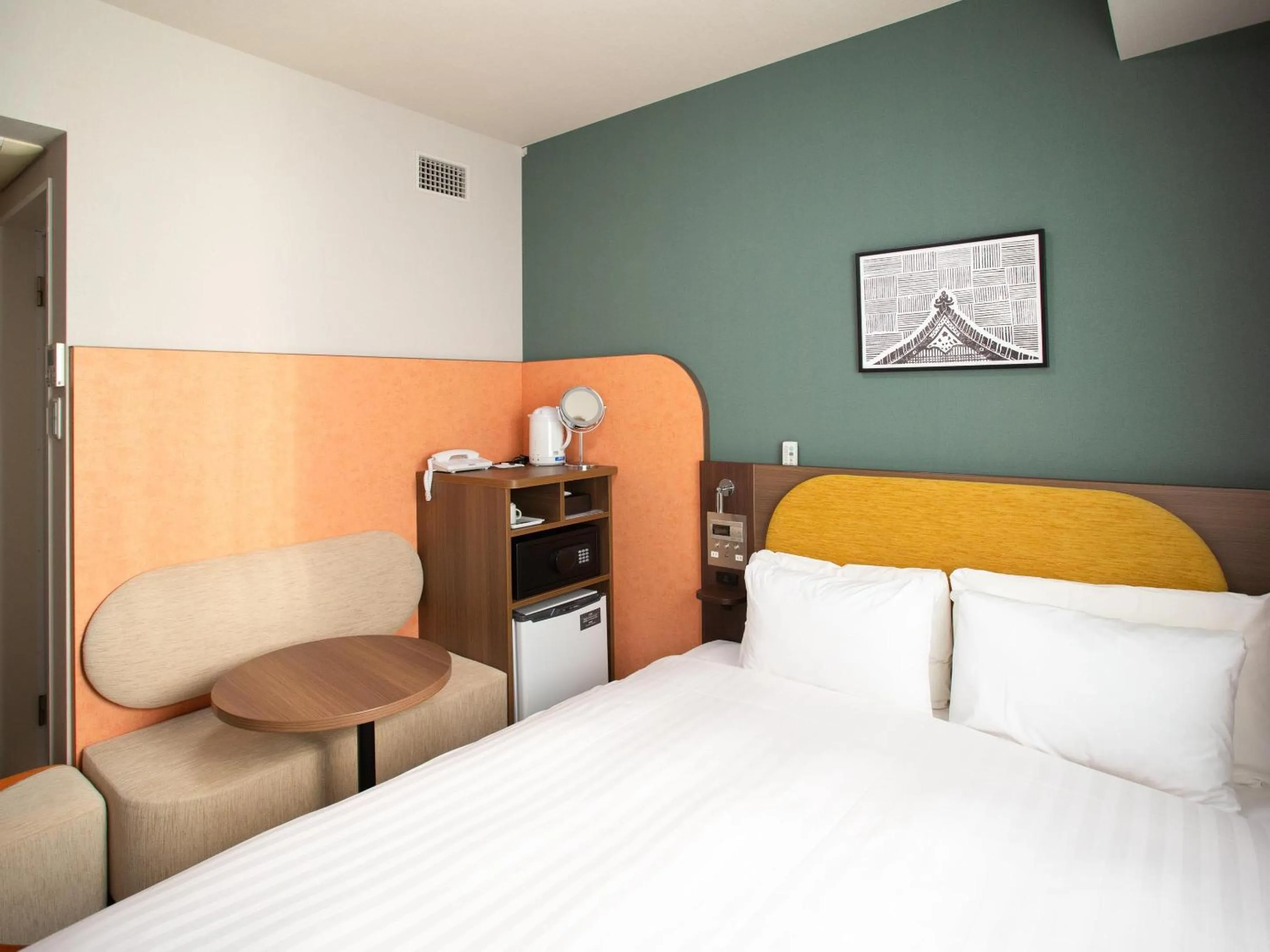 Bedroom, Bed in Comfort Hotel ERA Tokyo Higashi Kanda