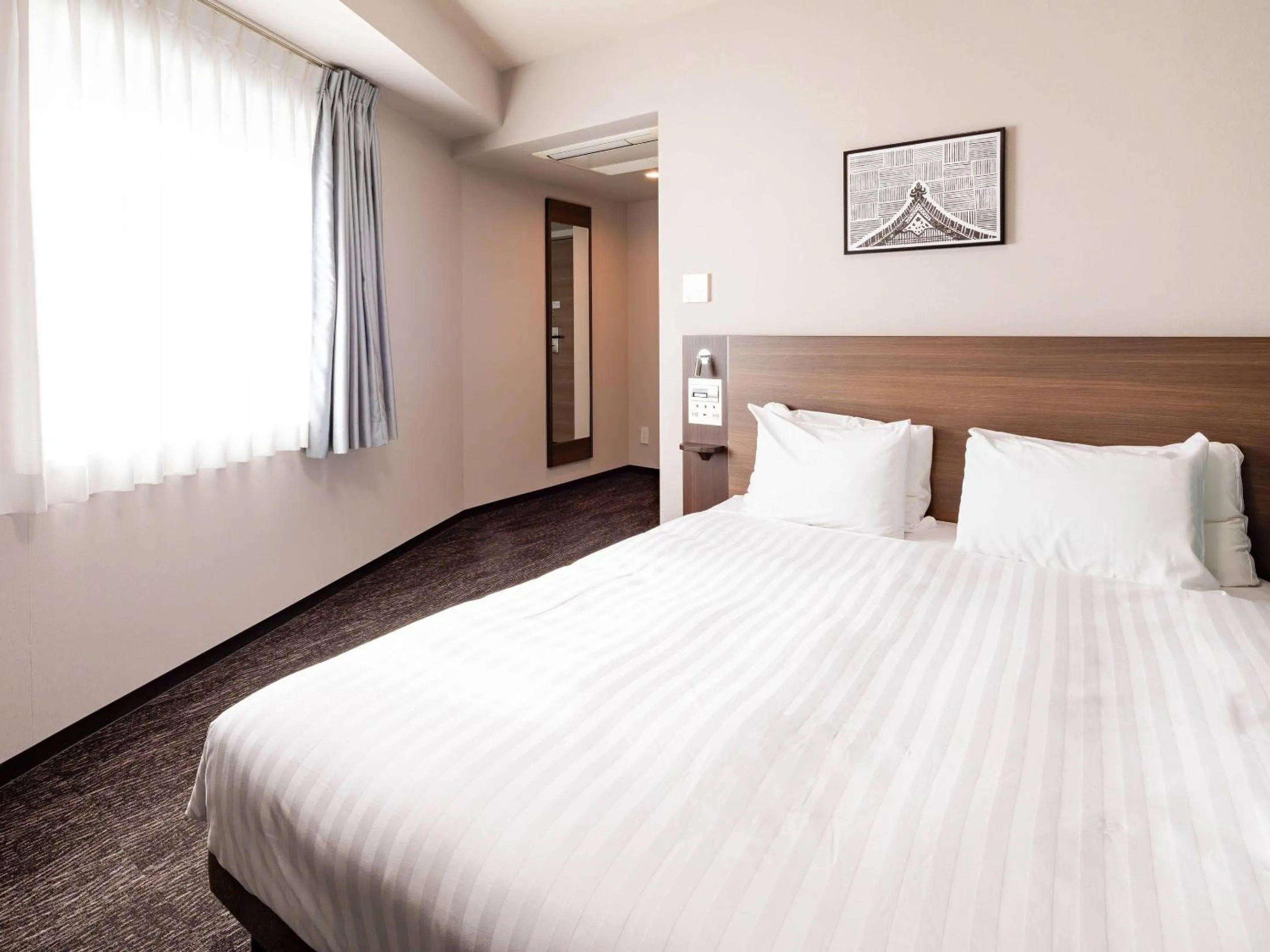 Bedroom, Bed in Comfort Hotel ERA Tokyo Higashi Kanda