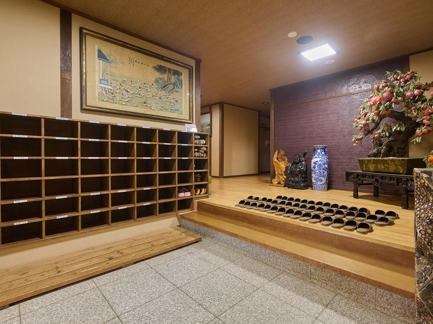 Area and facilities in Chikurakutei