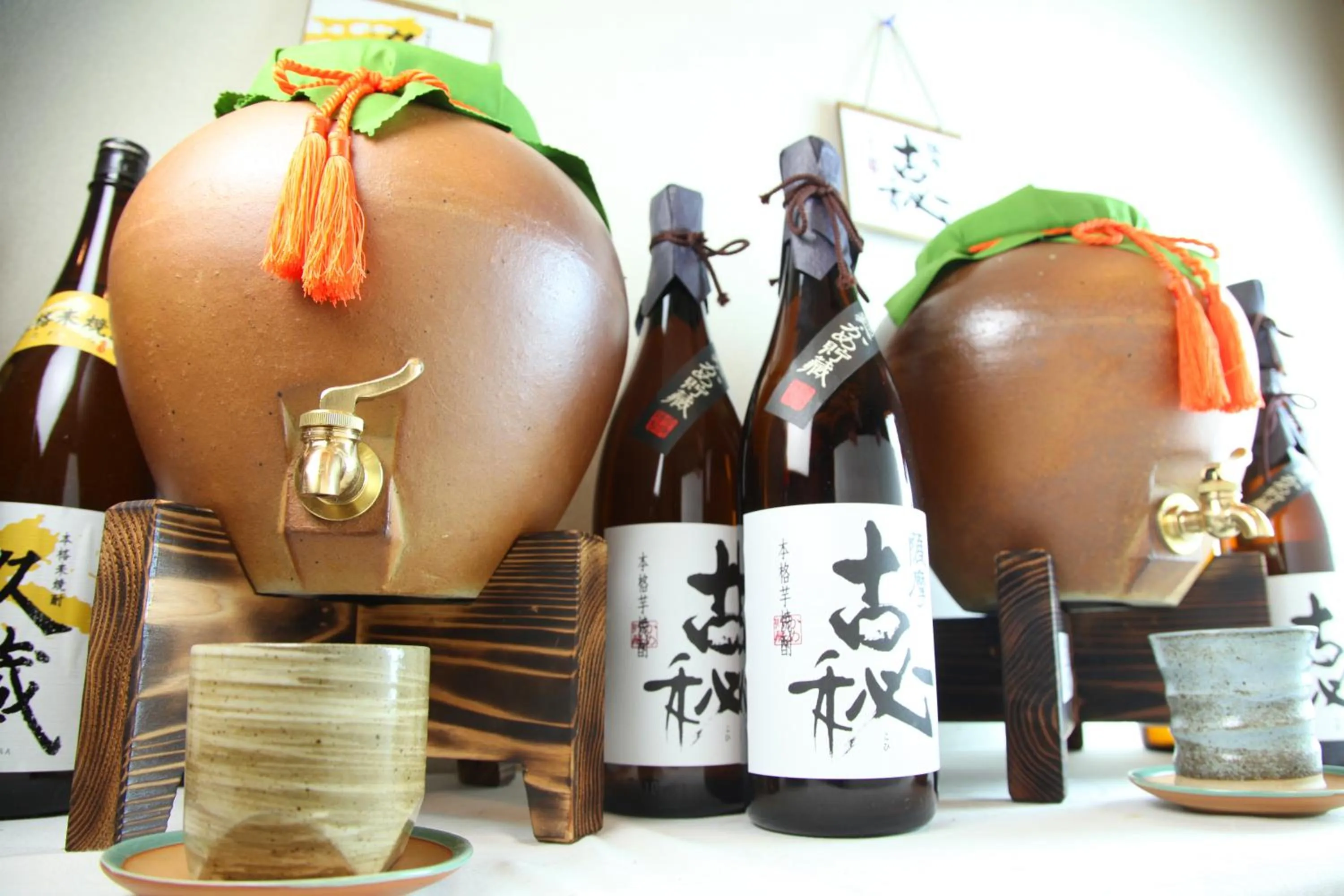 Alcoholic drinks in Chikurakutei