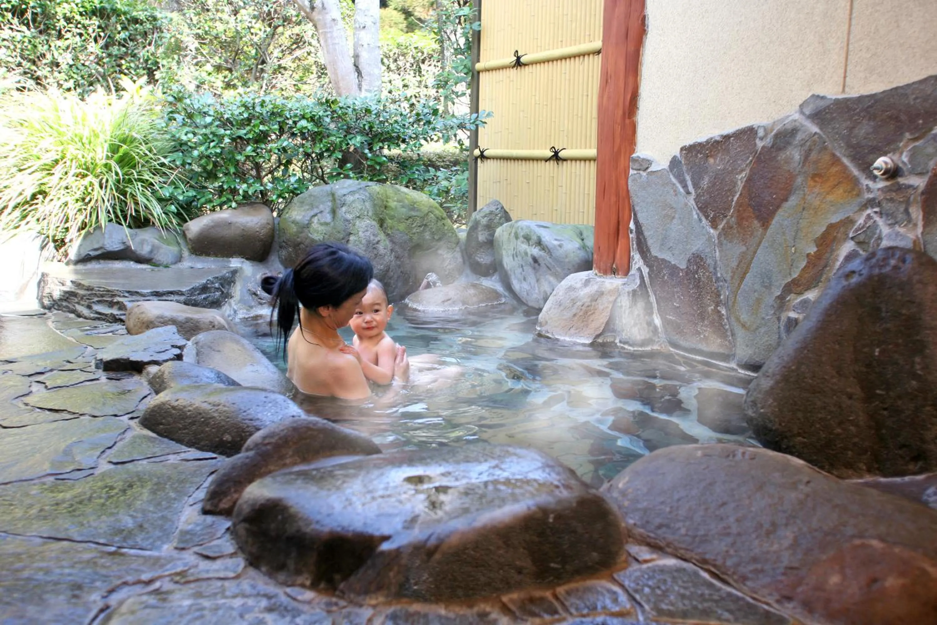Open Air Bath in Chikurakutei