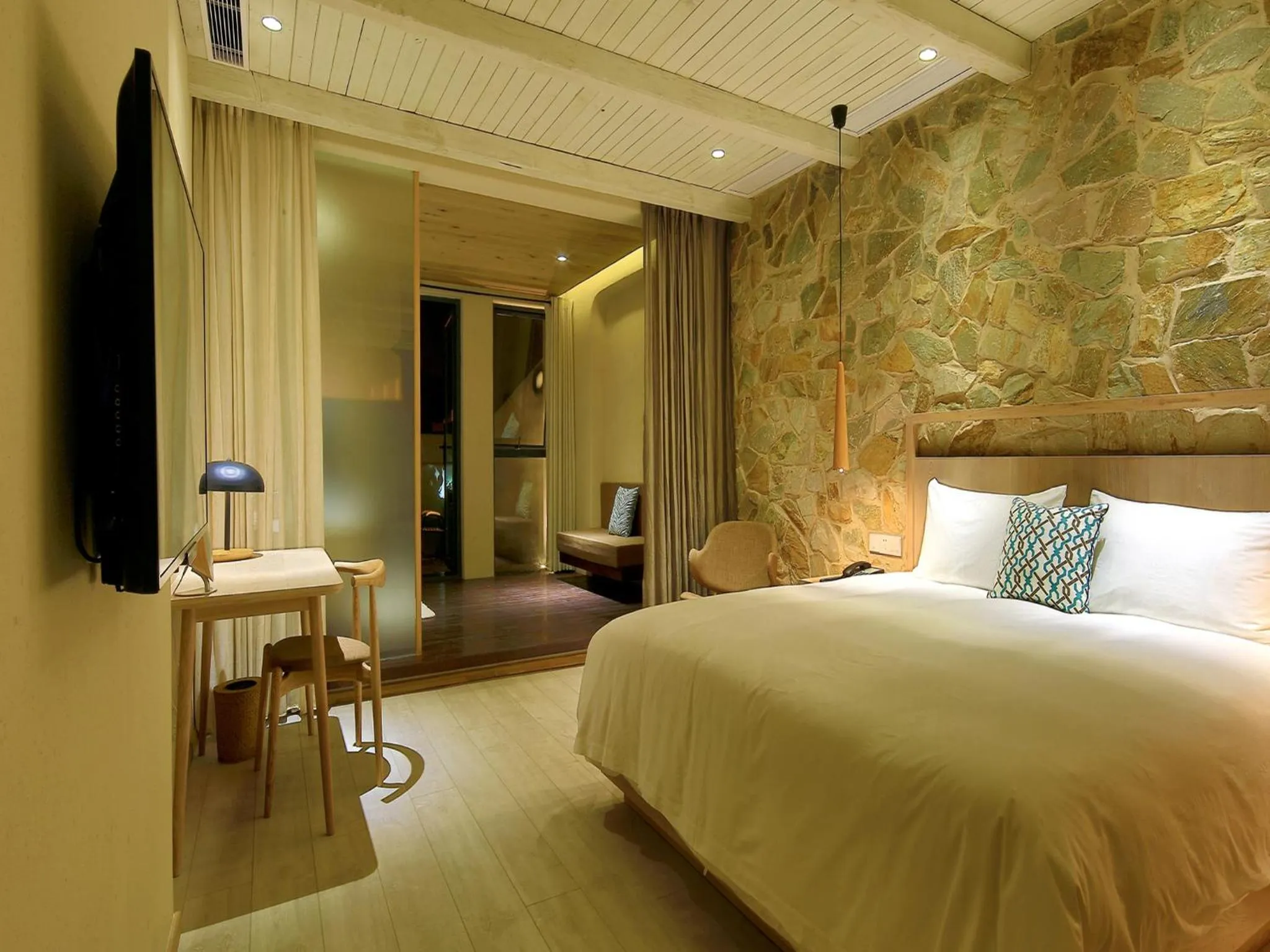 Photo of the whole room, Bed in EBO Hotel Zijin gang Asian Games Park Store Zhejiang university