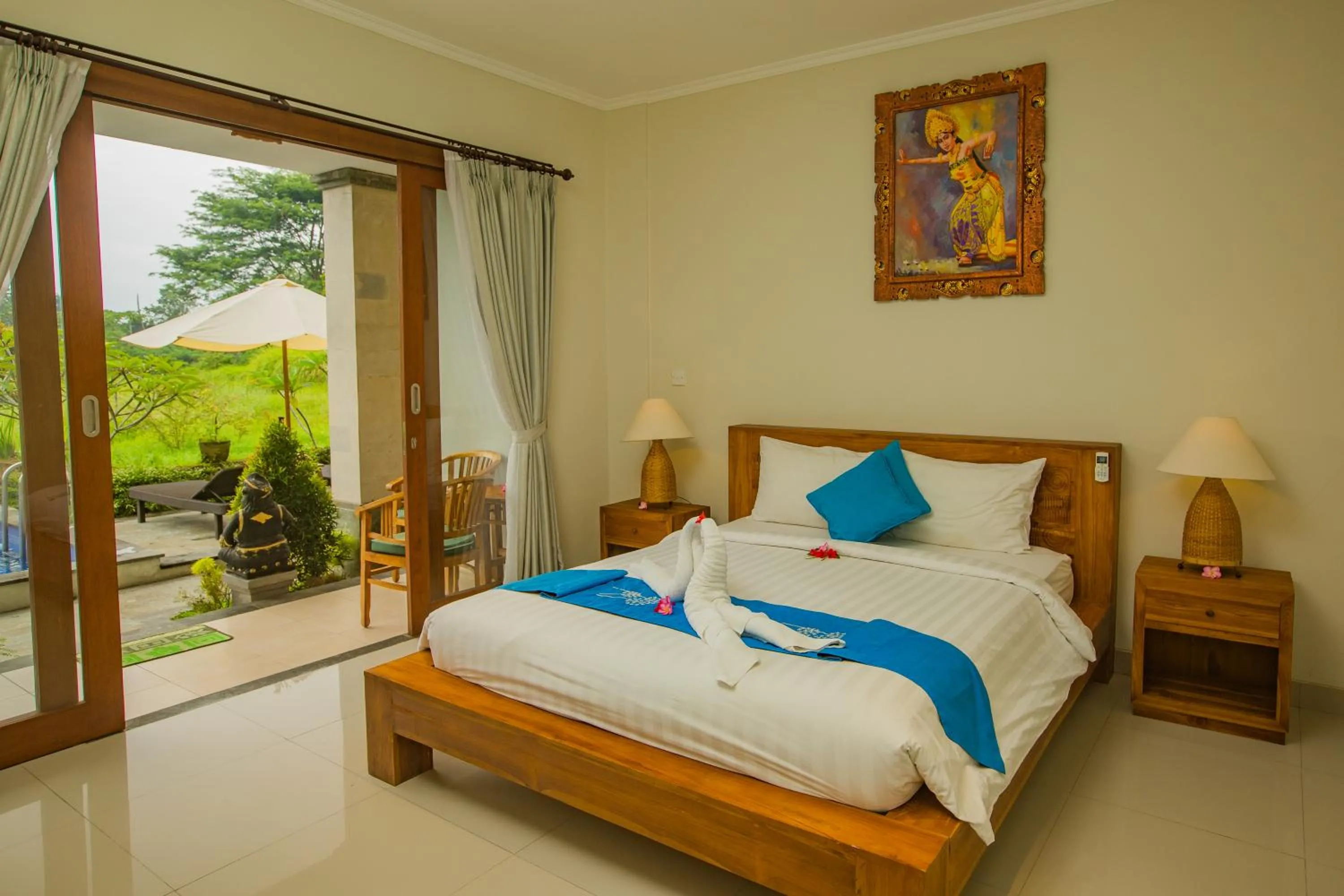 Bedroom, Bed in The Carik Bisma Ubud