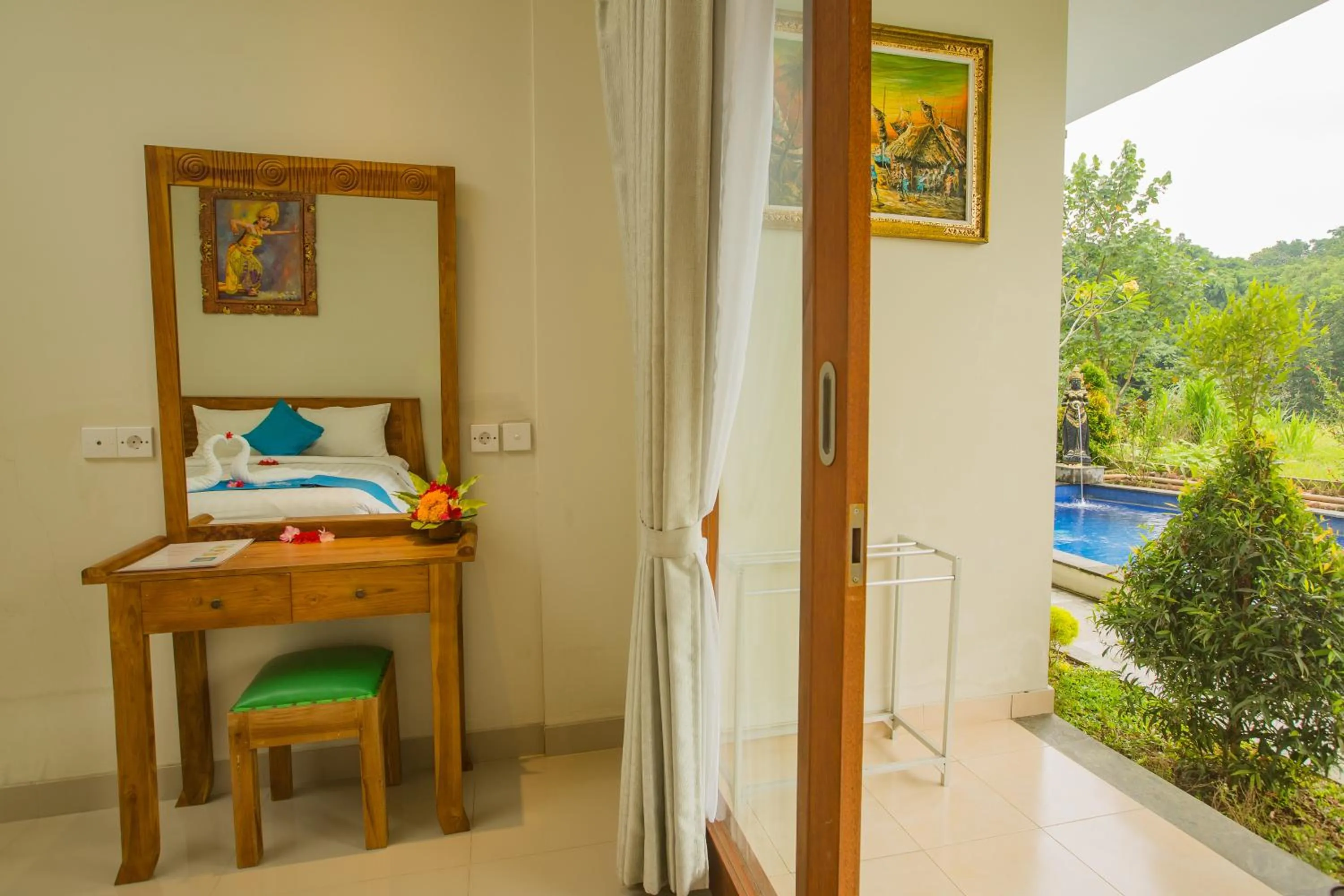 Bedroom in The Carik Bisma Ubud