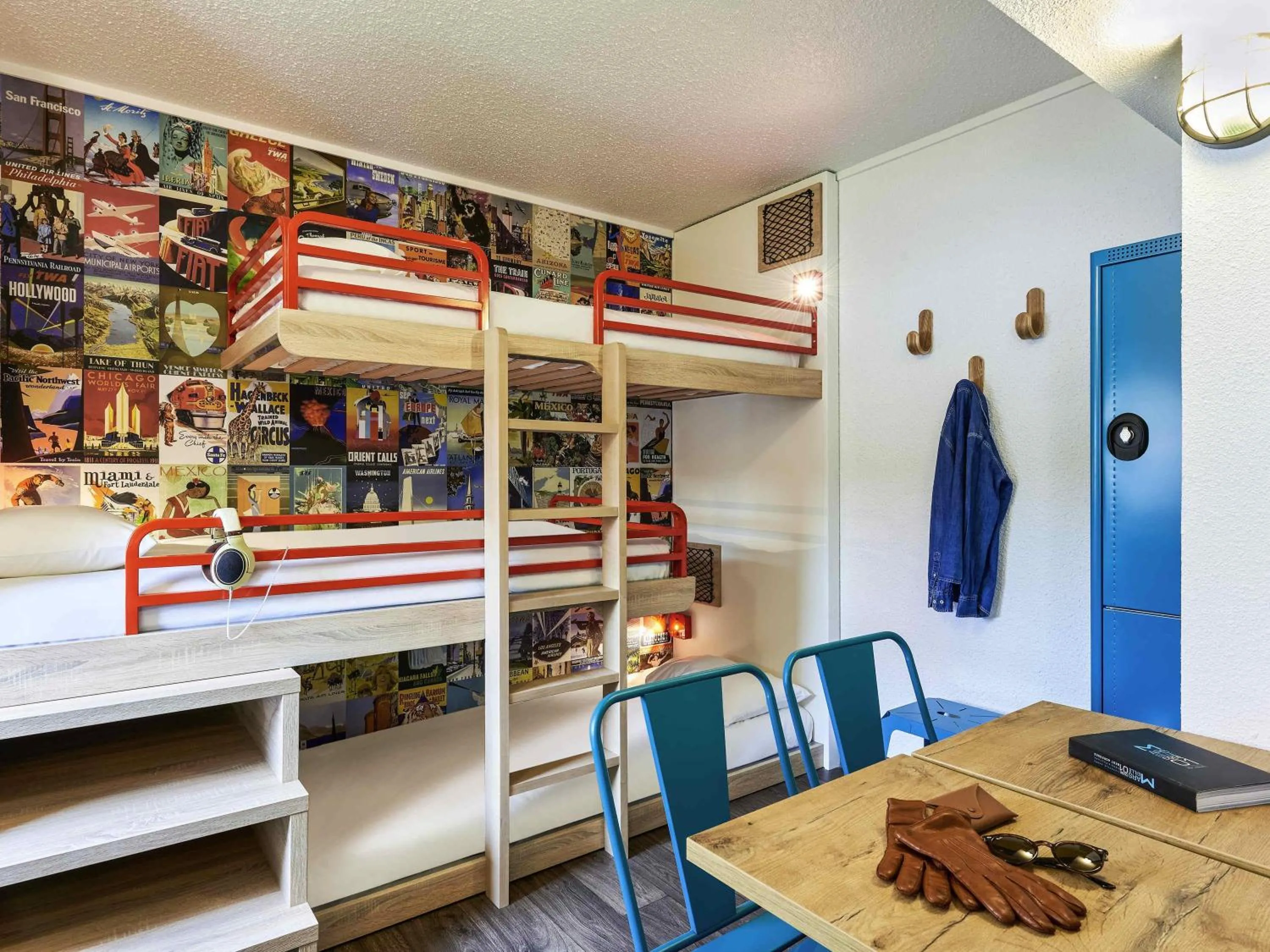 Bedroom, Bed in hotelF1 Nemours