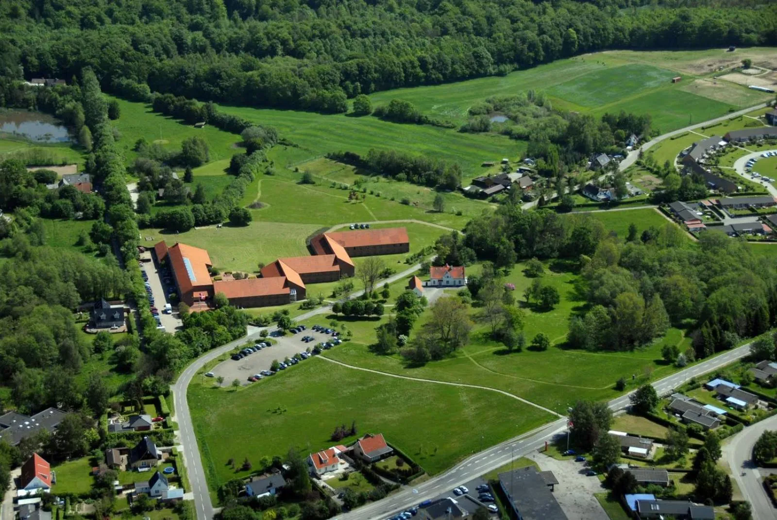 Natural landscape in Bymose Hegn Hotel & Kursuscenter