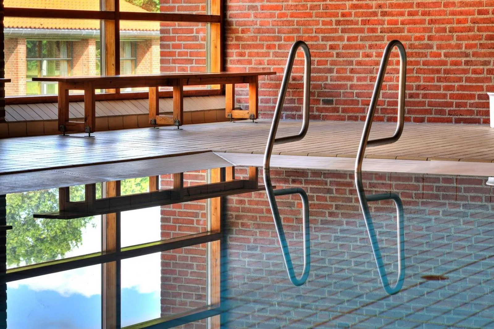 Swimming pool in Bymose Hegn Hotel & Kursuscenter