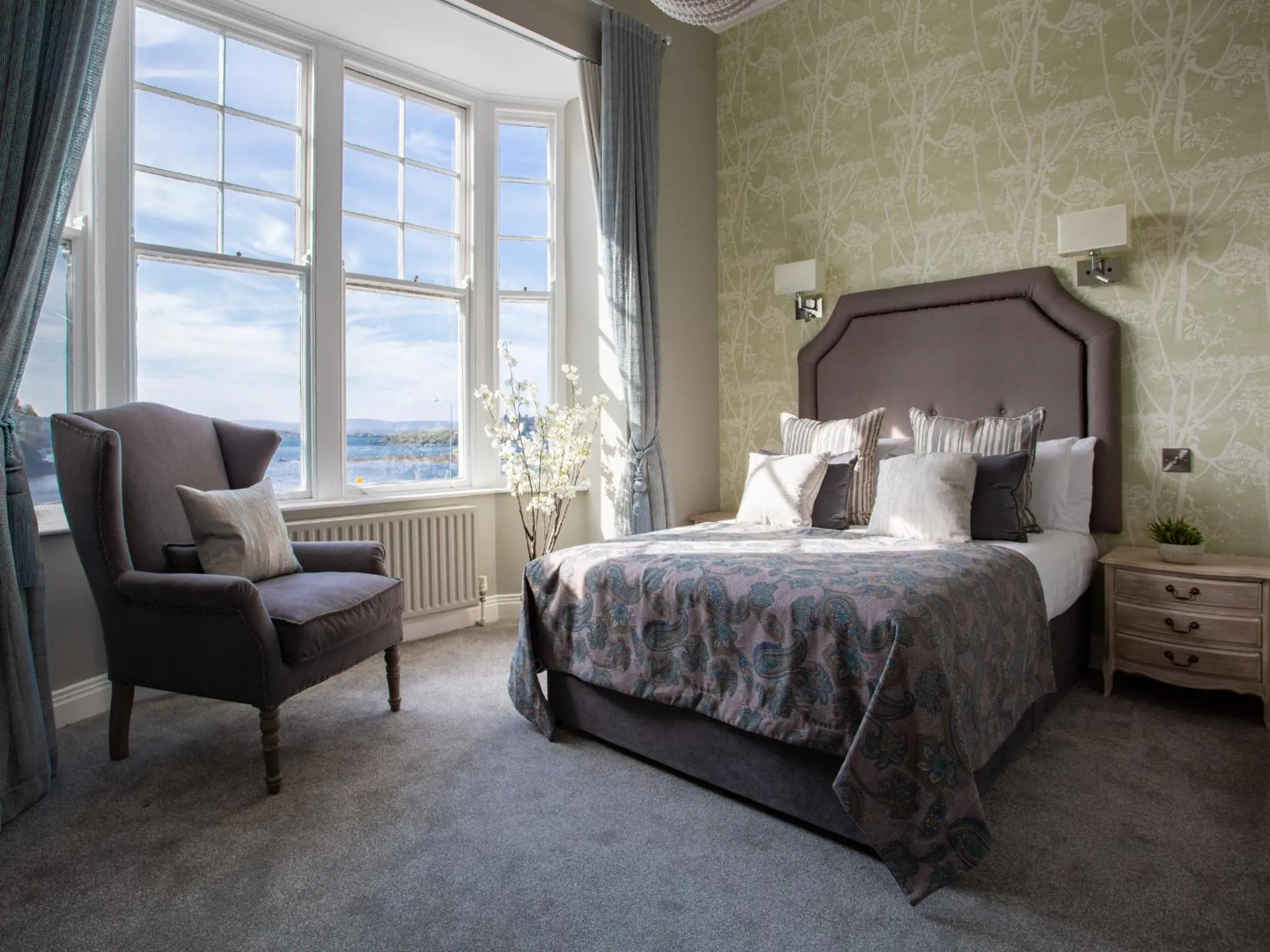 Bed in Eccles Hotel and Spa