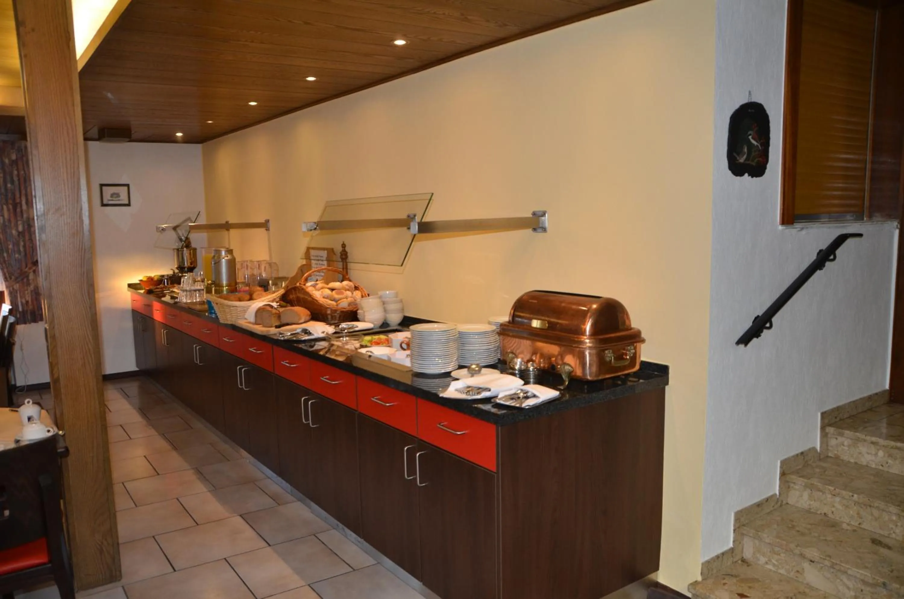 Buffet breakfast in Hotel Sassor