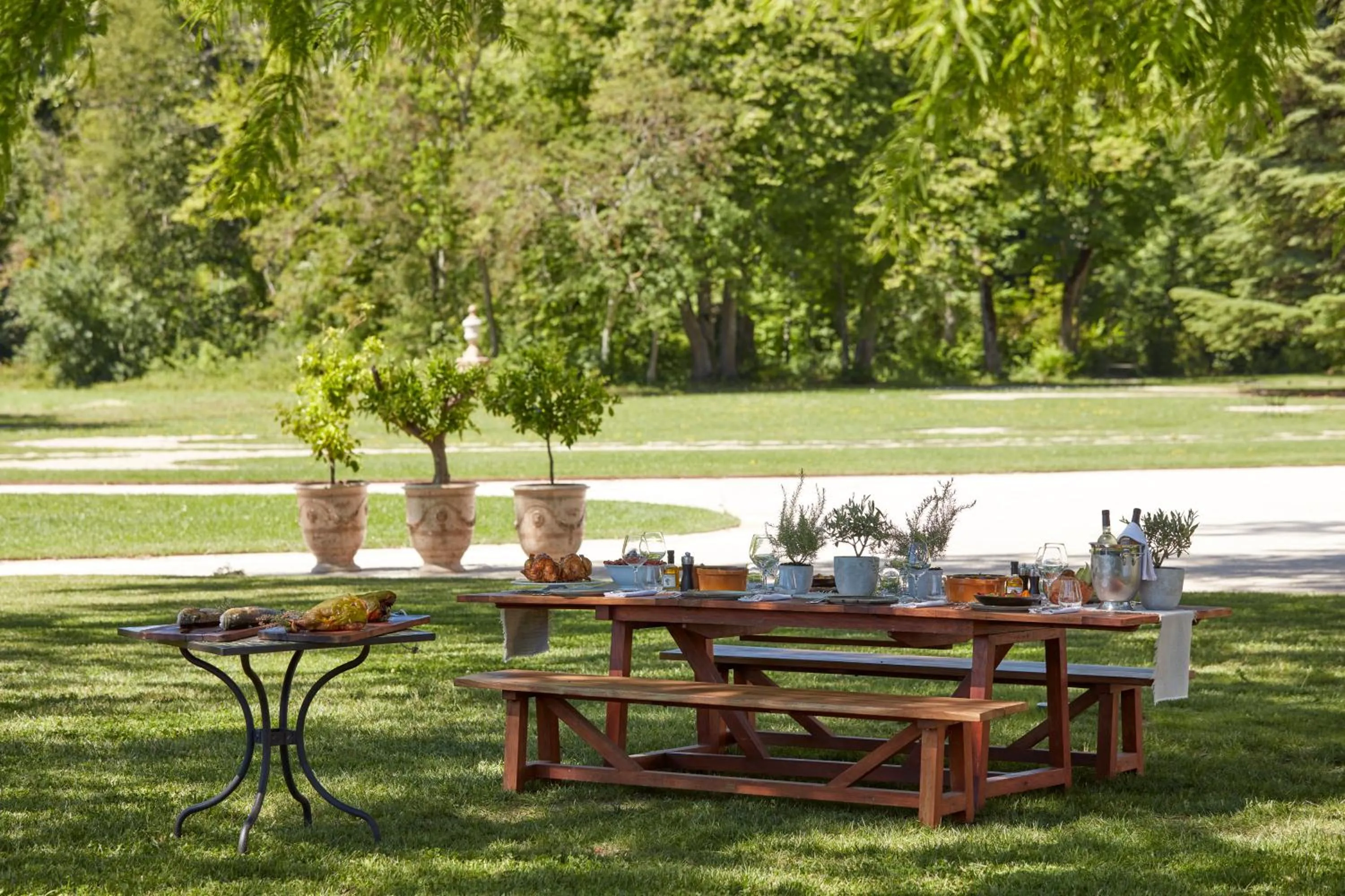 Dinner in Château de Fonscolombe