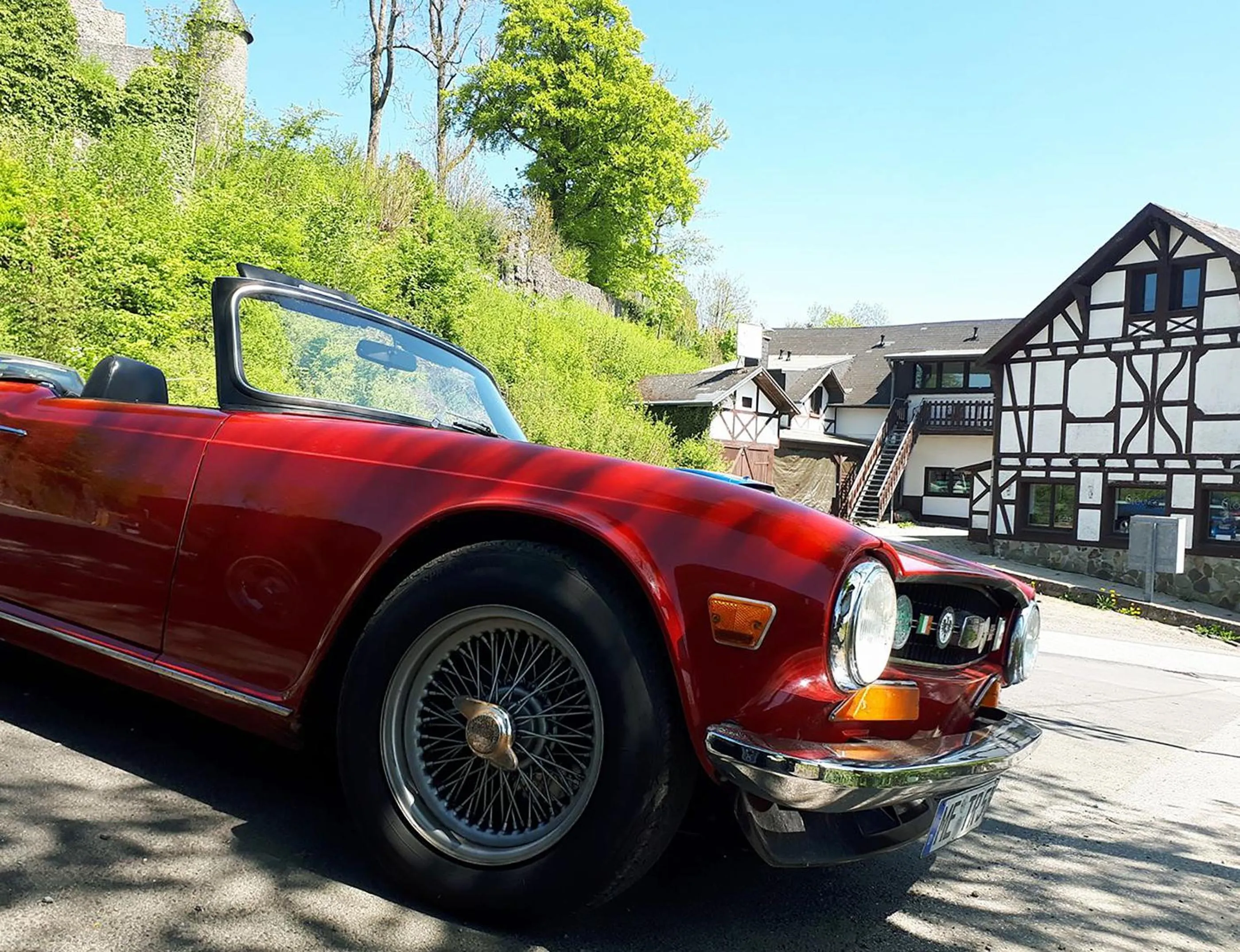 Mountain view in DF am Ring Nürburg