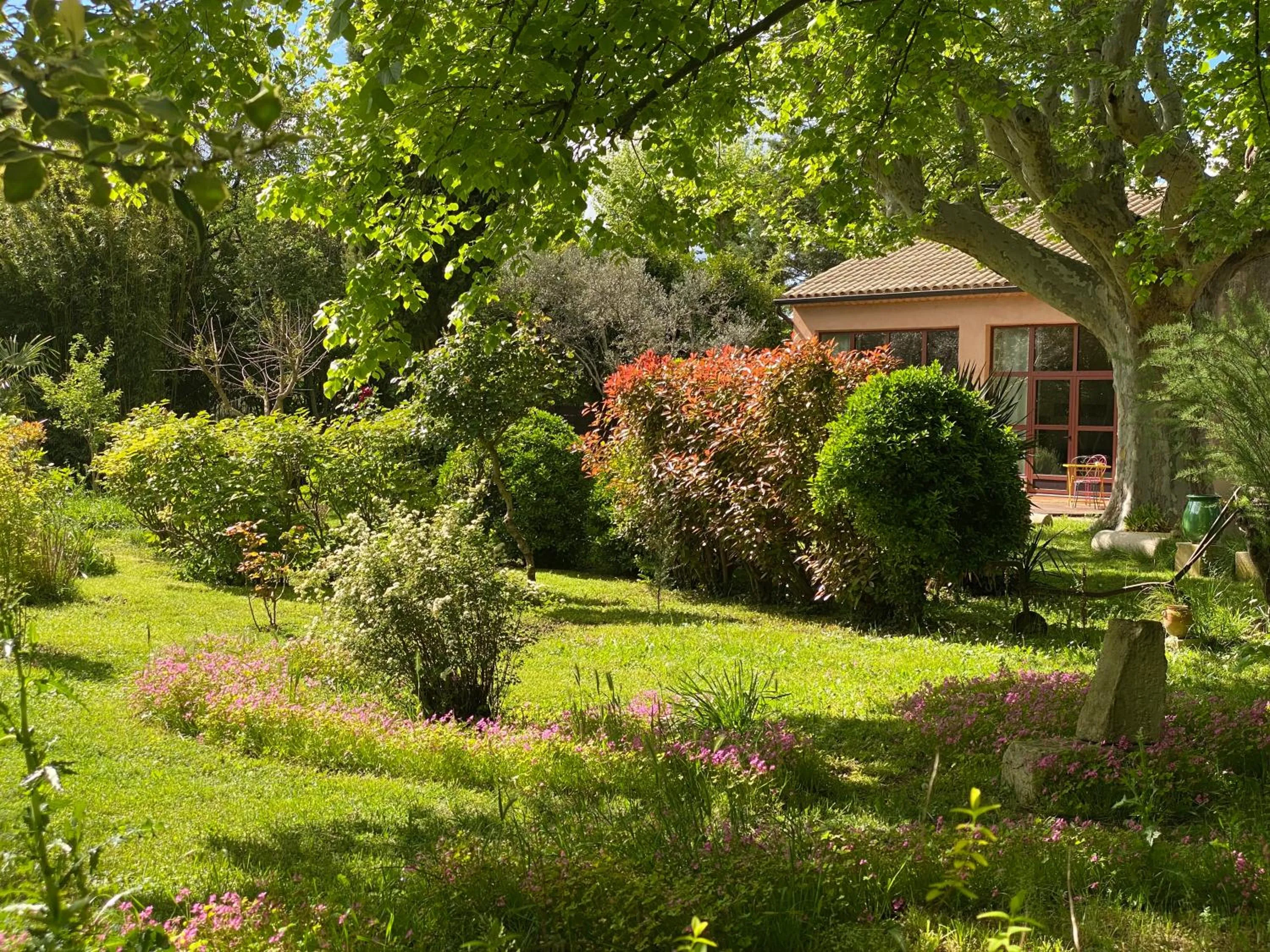 Garden in Le Mas Ferrand