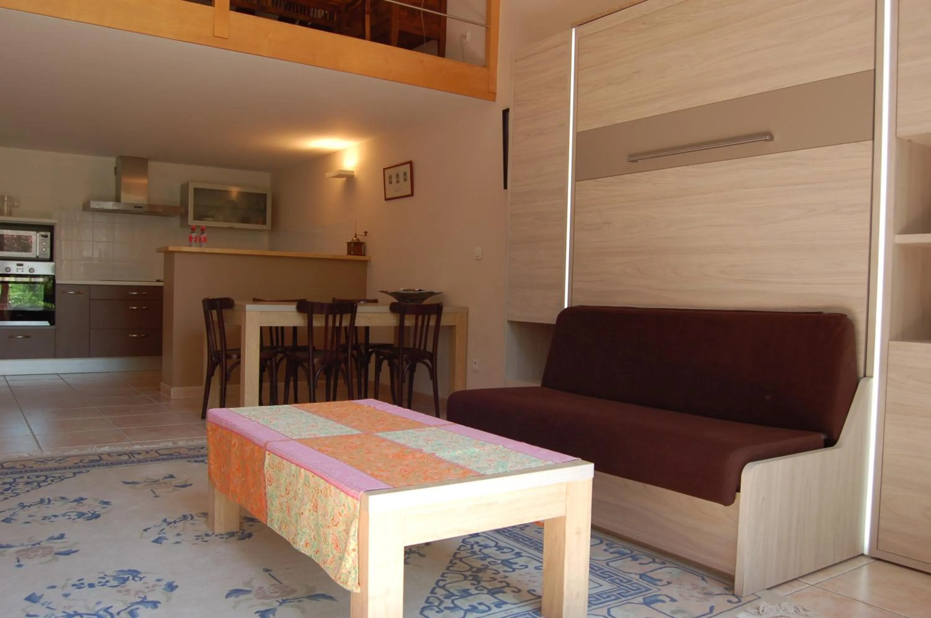 Living room in Le Mas Ferrand