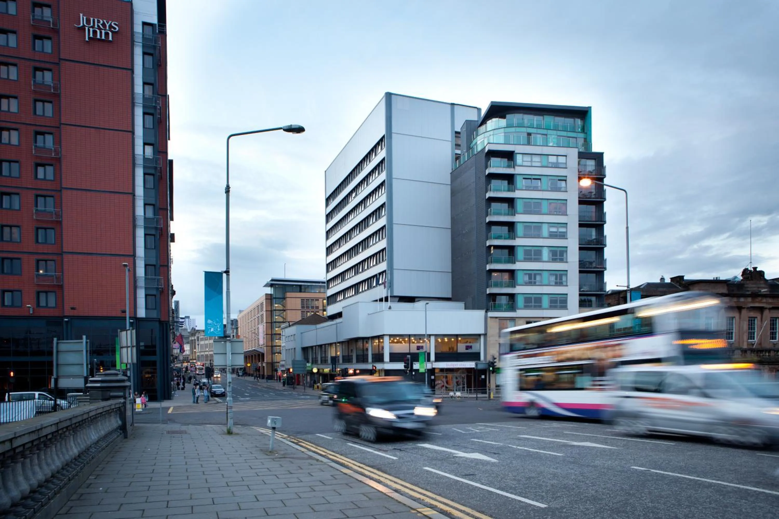 Facade/entrance in Euro Hostel Glasgow