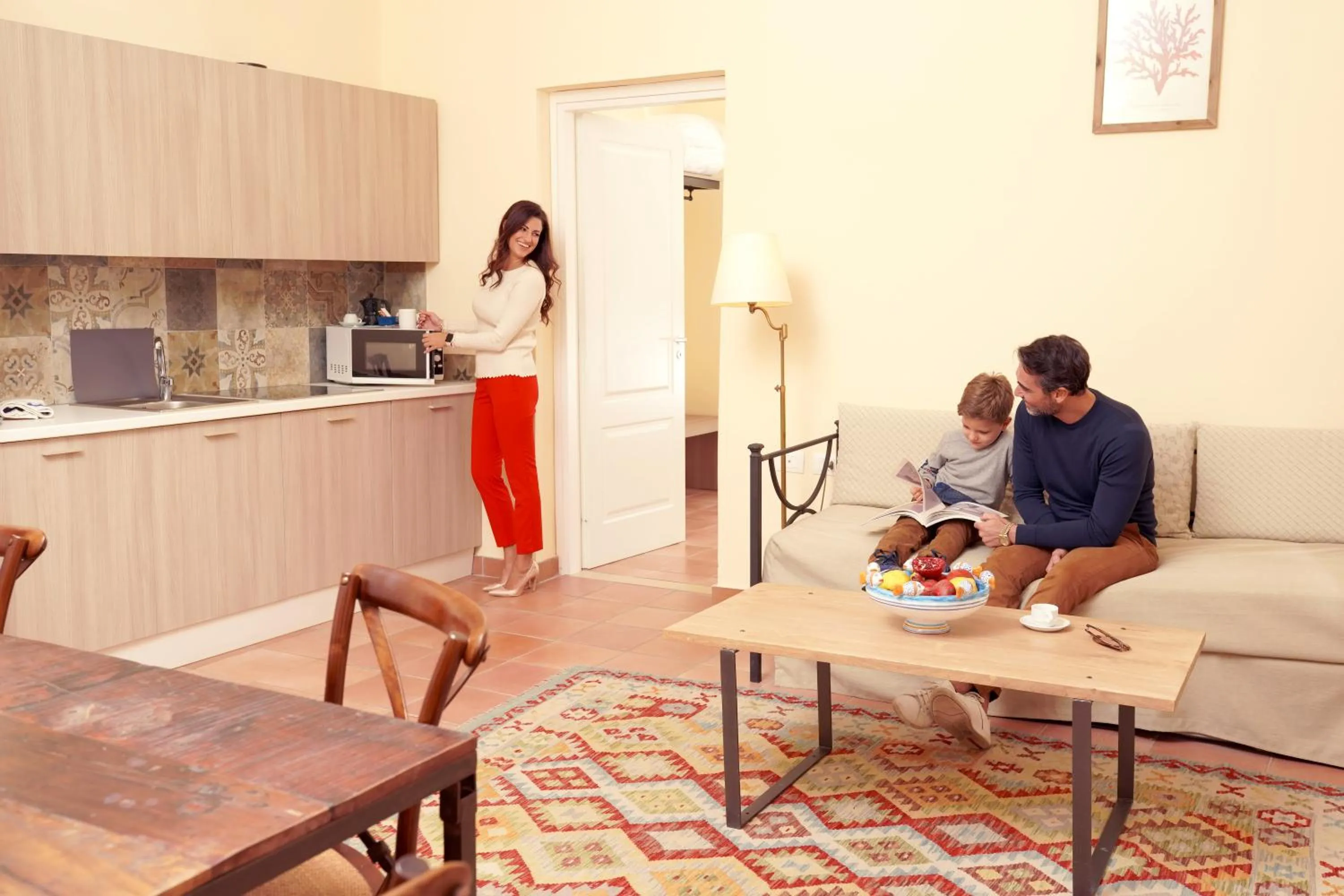 Living room in Lanterne Magiche Ortigia