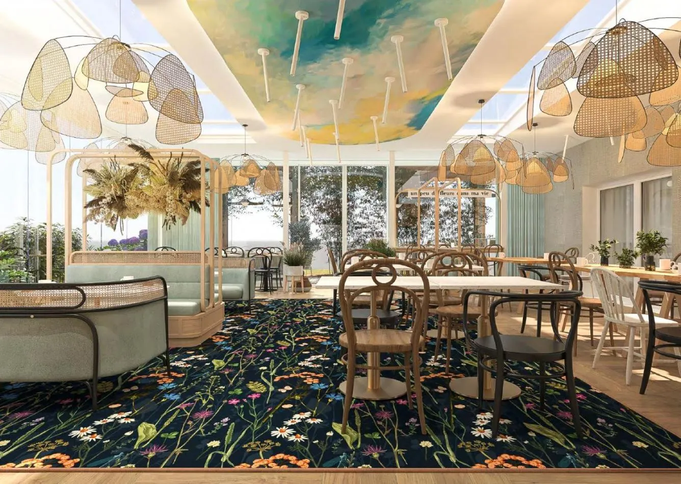 Buffet breakfast in ibis Styles Pontivy centre Bretagne