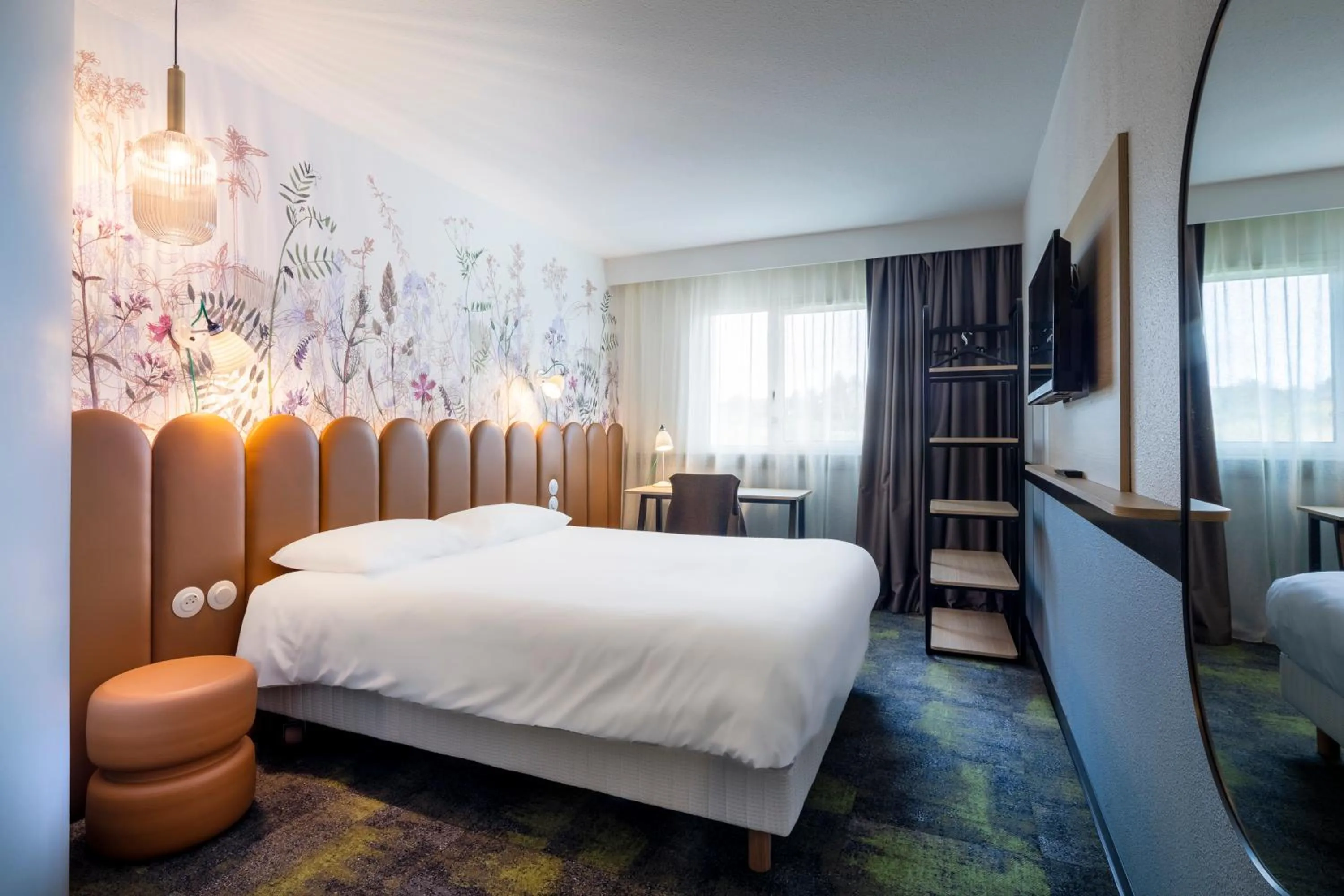 Bed in ibis Styles Pontivy centre Bretagne