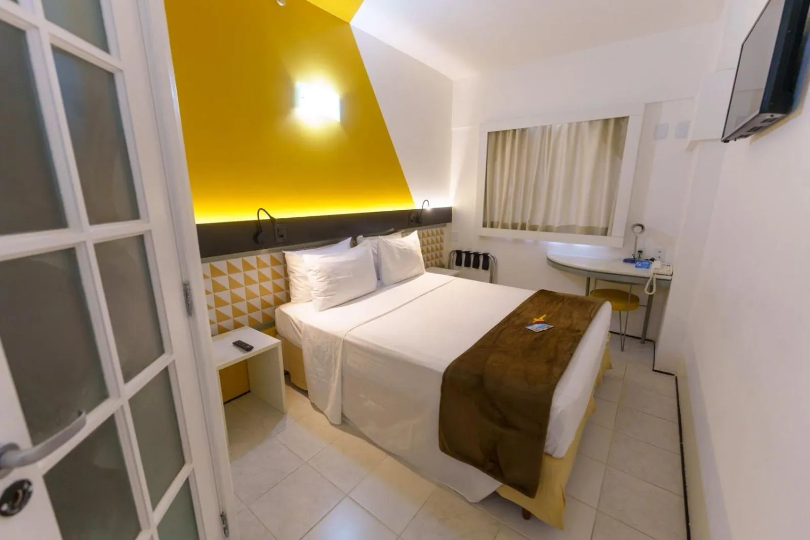 Bed in Ibis Budget Salvador