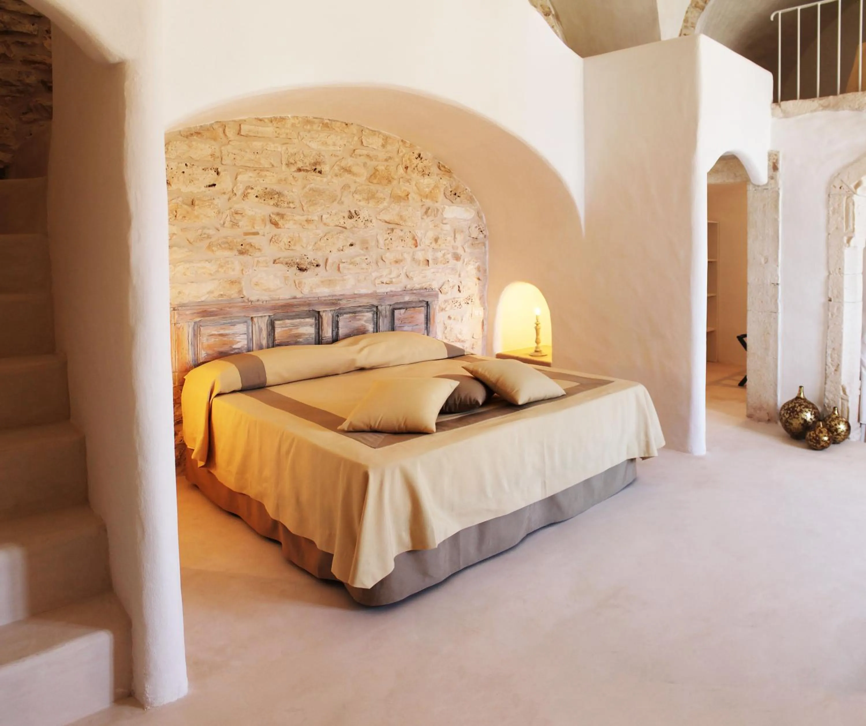 Bedroom, Bed in Palazzo Camarda B&B