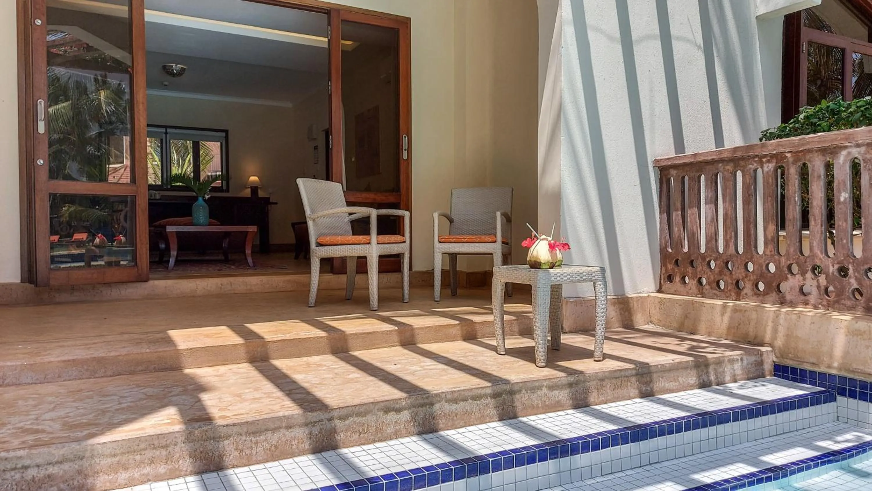 Patio in Silver Palm Spa & Resort