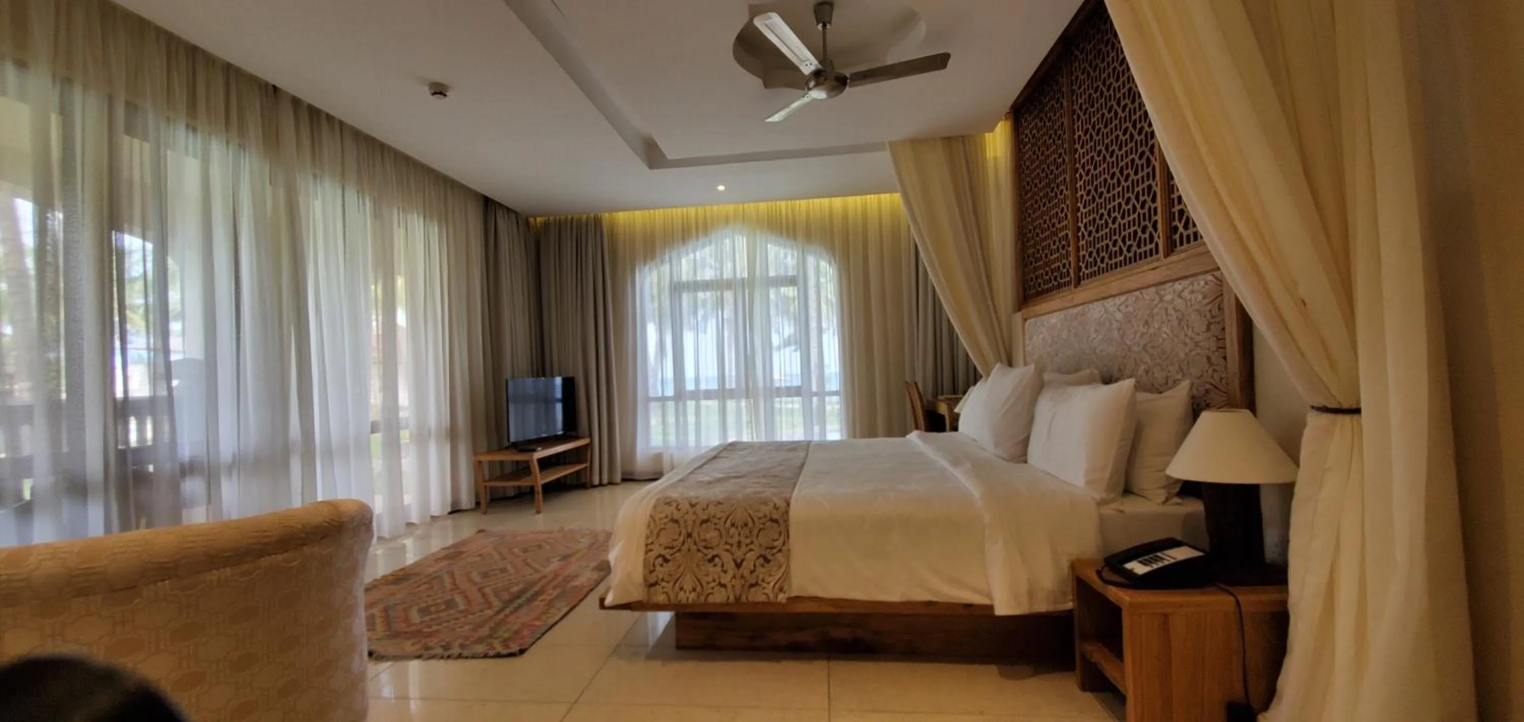 Bed in Silver Palm Spa & Resort