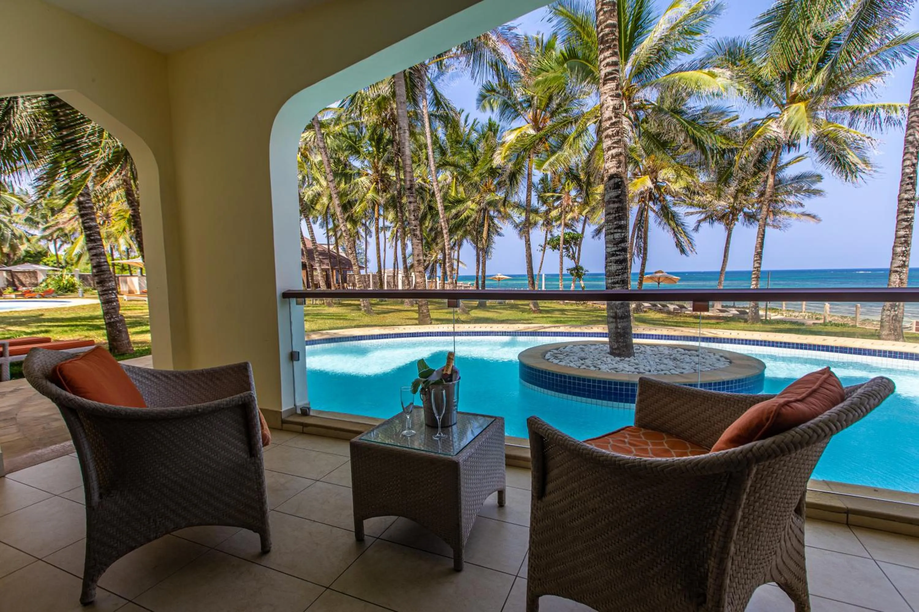 Patio in Silver Palm Spa & Resort