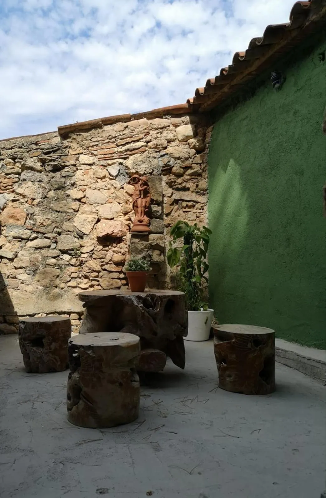 Garden view in Mas del Sord 1335