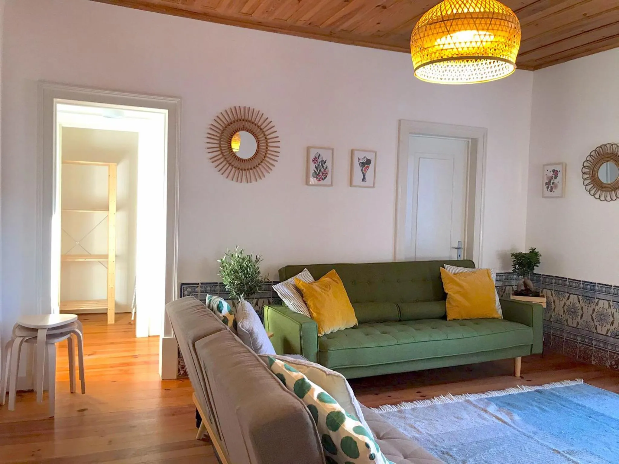Living room in Apartments Center Castelo de São Jorge