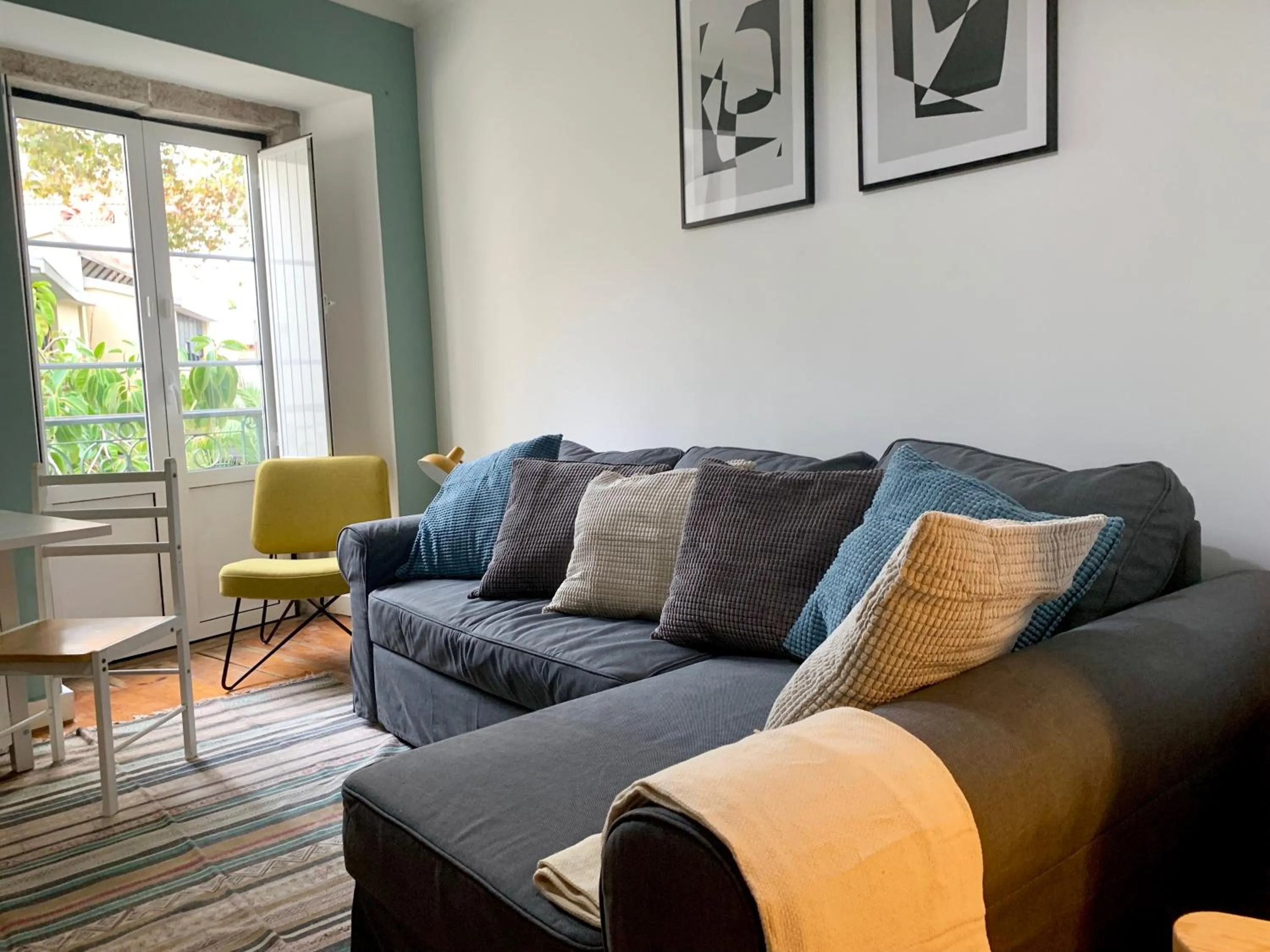Living room in Apartments Center Castelo de São Jorge