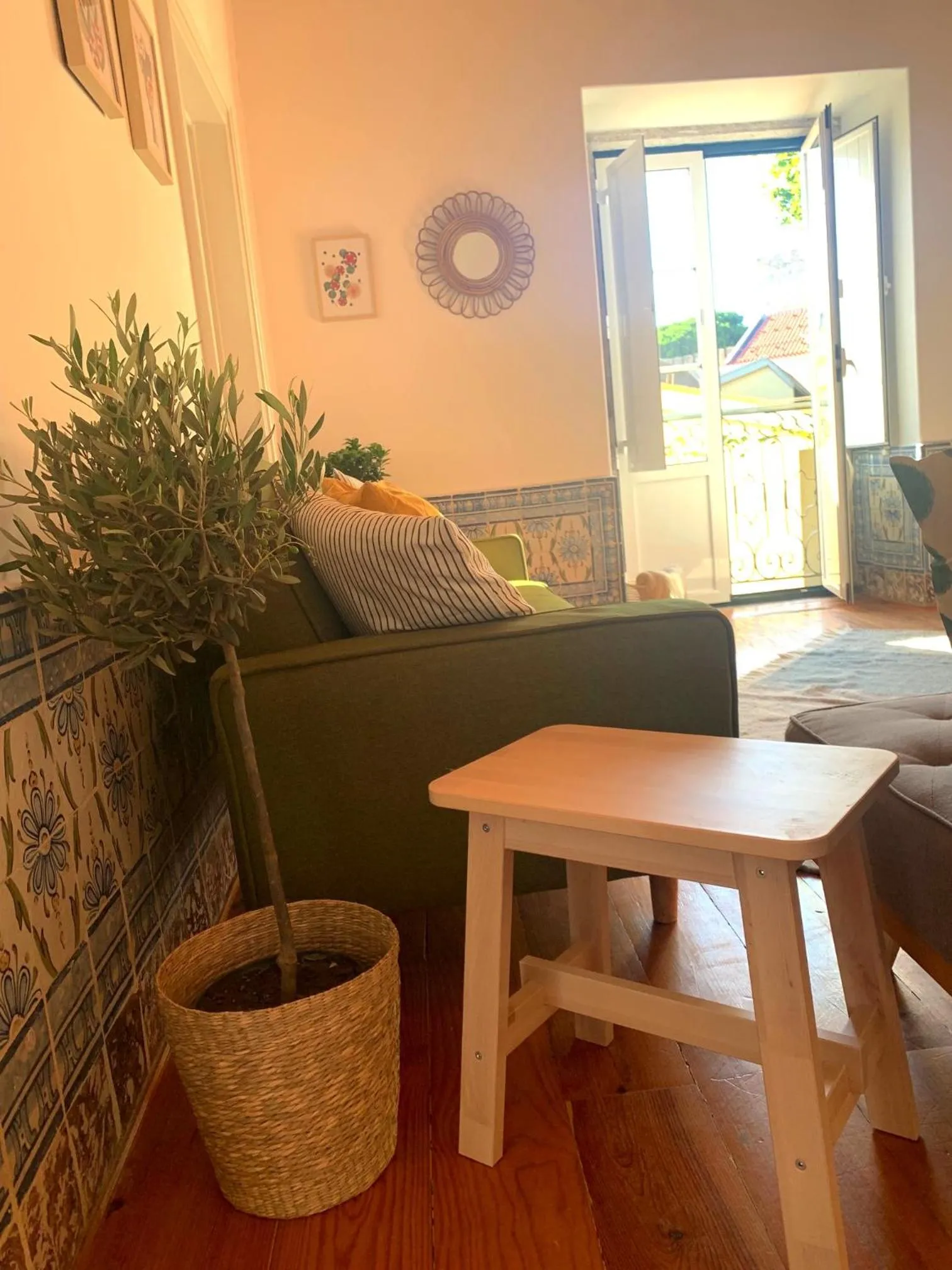 Living room in Apartments Center Castelo de São Jorge