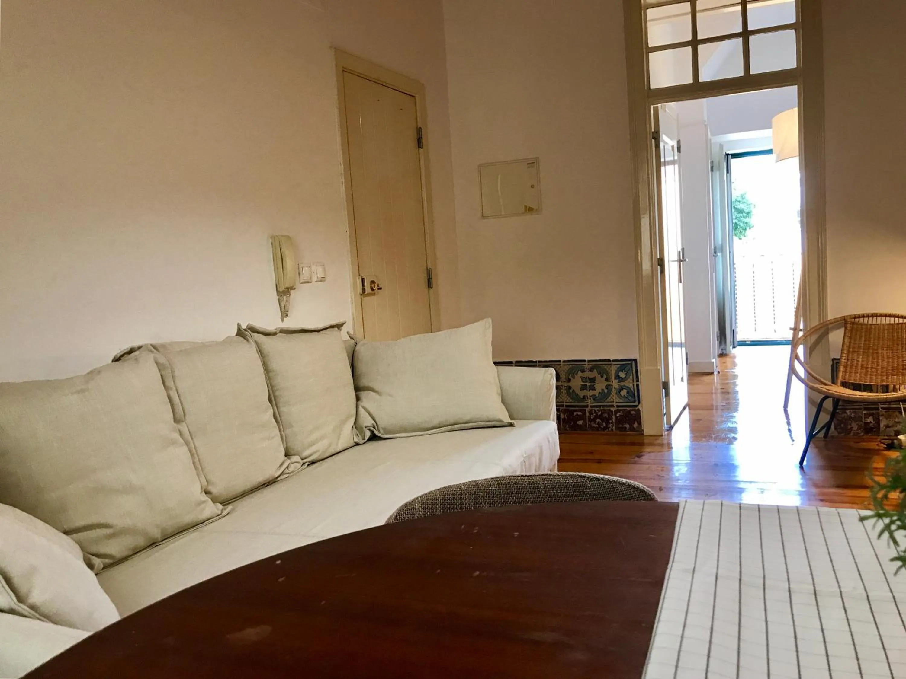 Living room in Apartments Center Castelo de São Jorge